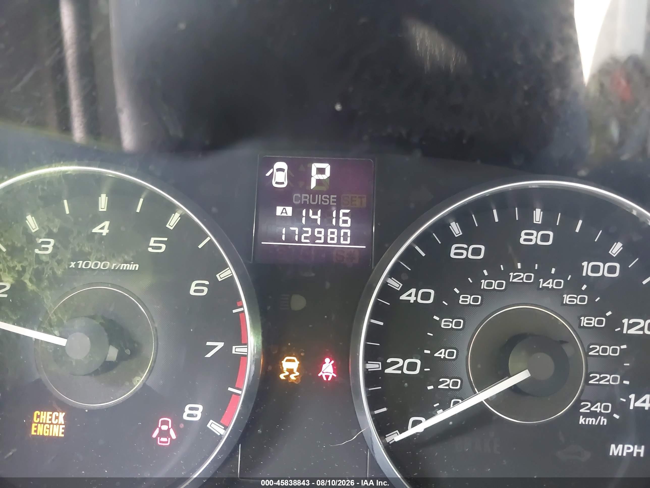 2011 Subaru Legacy 2.5i Black vin: 4S3BMCA69B3254552