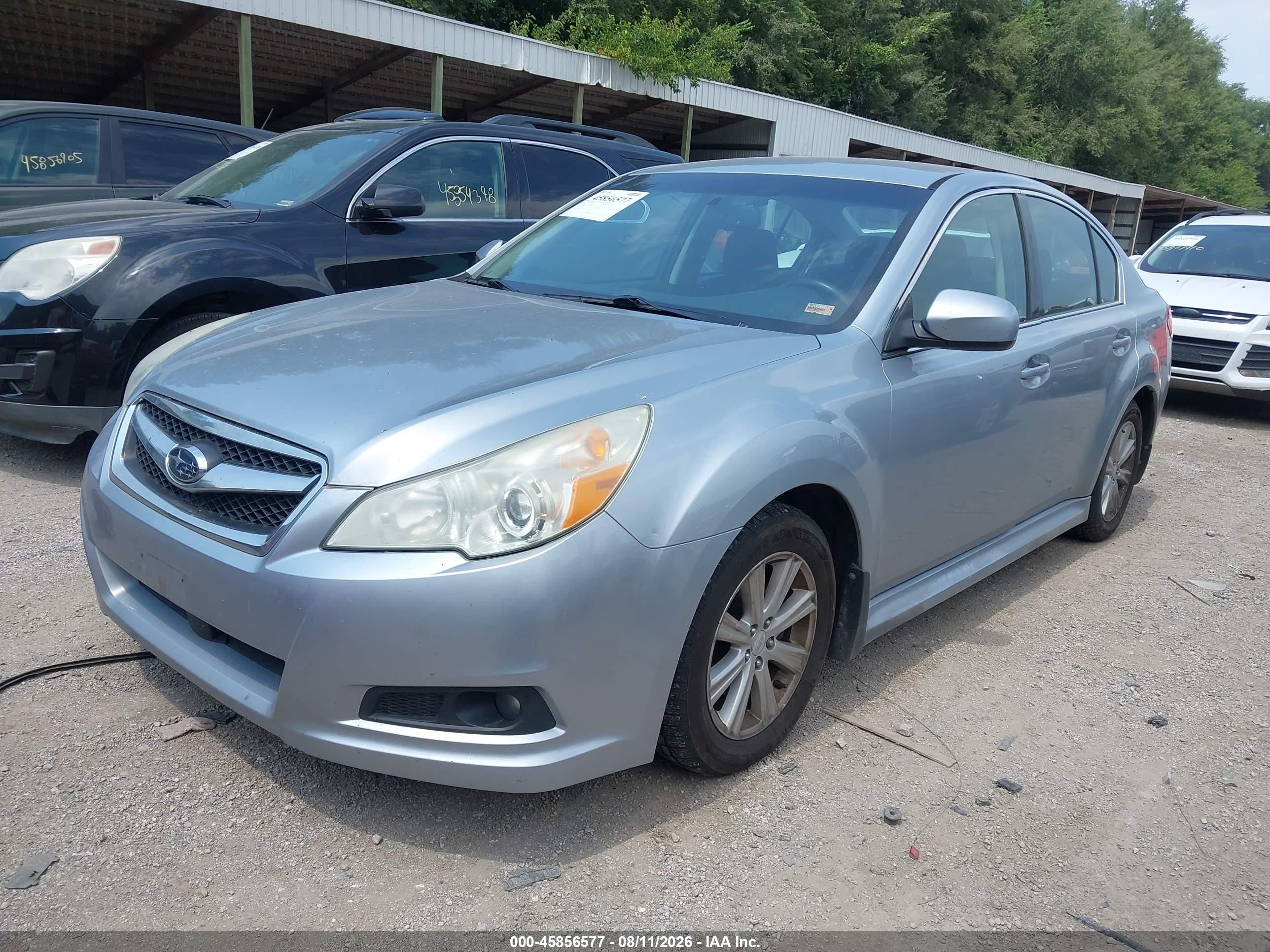 2012 Subaru Legacy 2.5i Silver vin: 4S3BMCA69C3036256