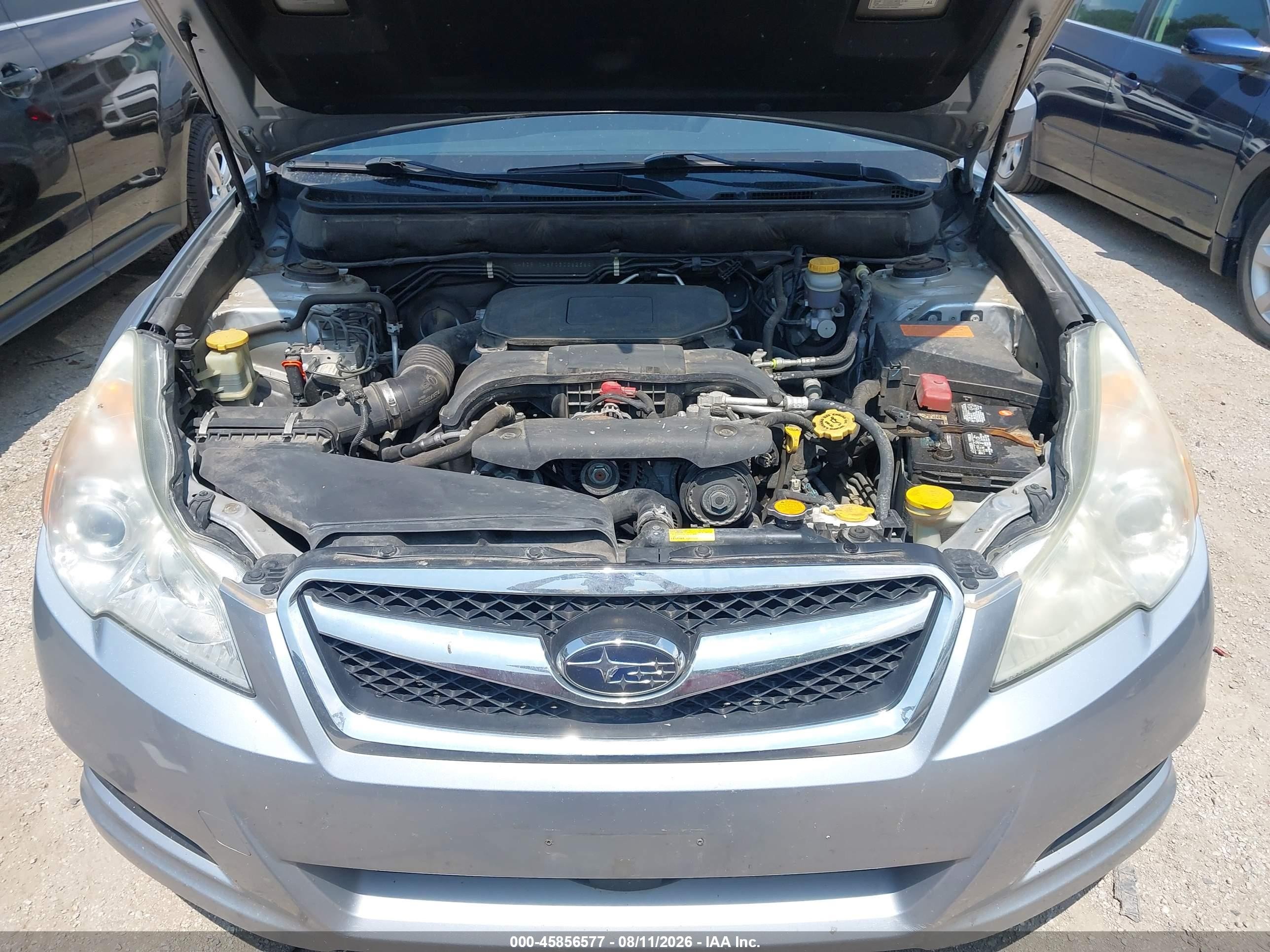 2012 Subaru Legacy 2.5i Silver vin: 4S3BMCA69C3036256