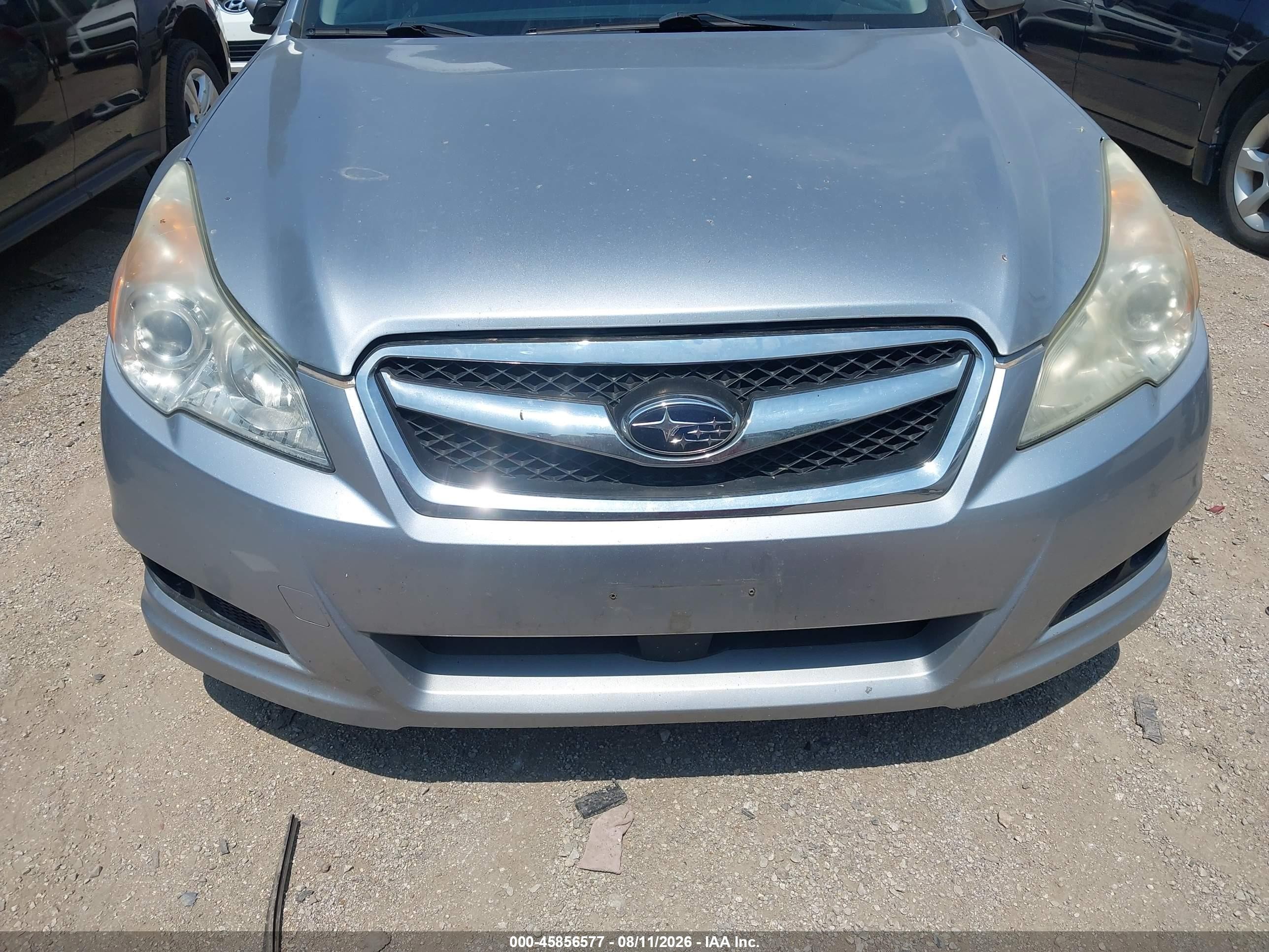 2012 Subaru Legacy 2.5i Silver vin: 4S3BMCA69C3036256