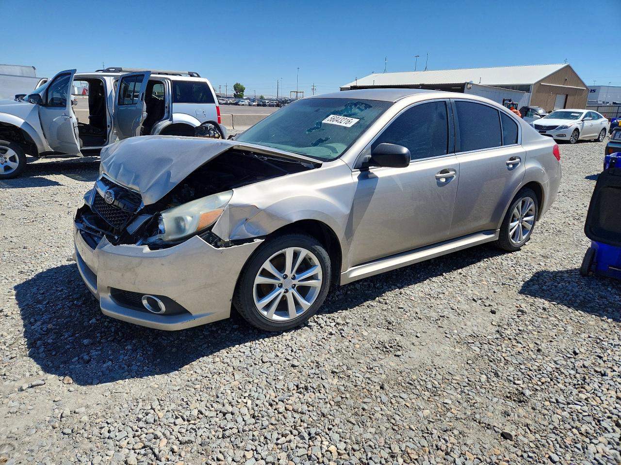 2014 Subaru Legacy 2.5i Cream vin: 4S3BMCA6XE3022479