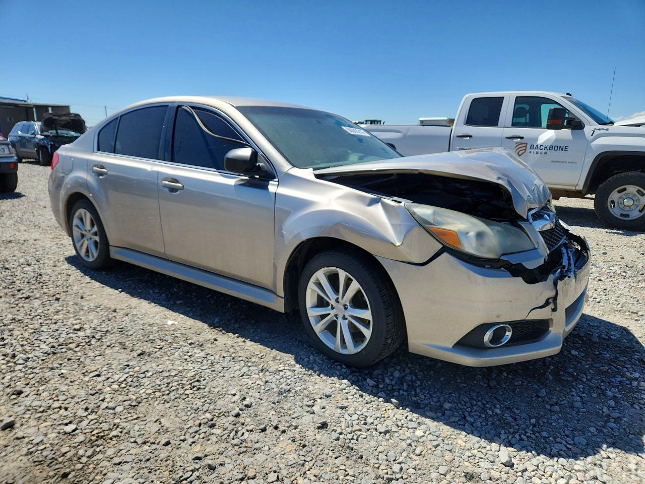 2014 Subaru Legacy 2.5i Cream vin: 4S3BMCA6XE3022479