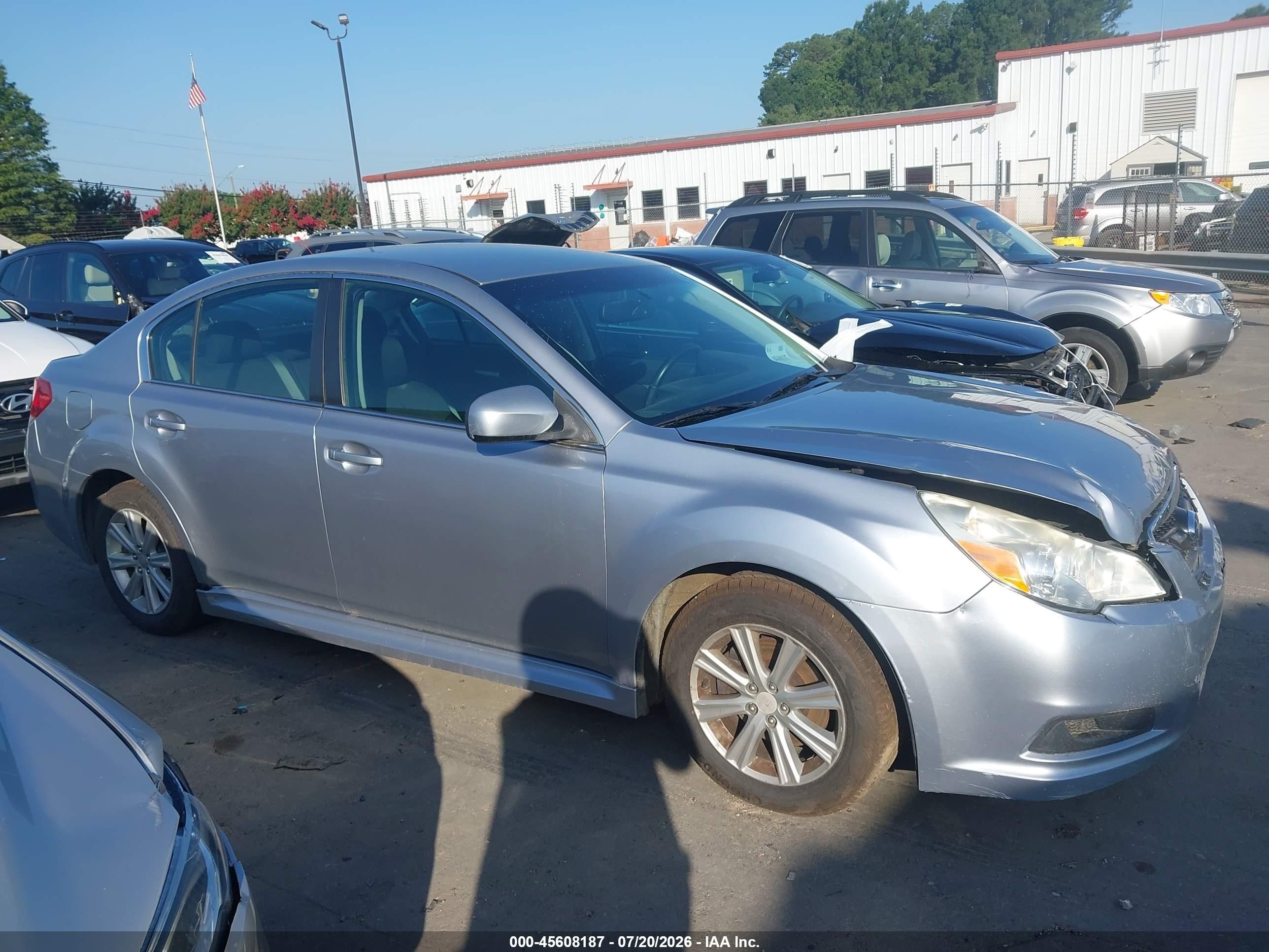 2012 Subaru Legacy 2.5i Premium Silver vin: 4S3BMCB60C3005069