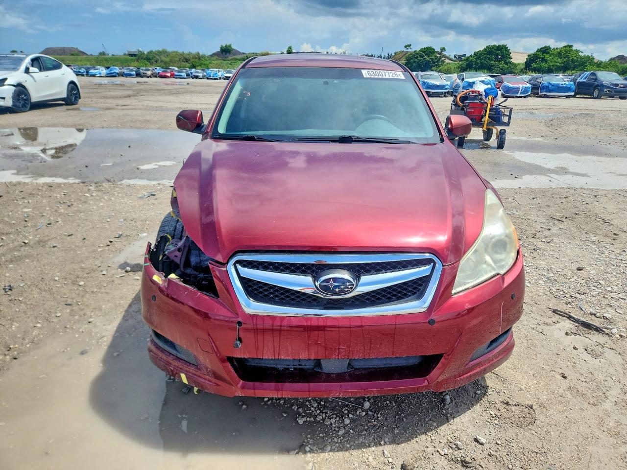 2012 Subaru Legacy 2.5i Premium Burgundy vin: 4S3BMCB61C3007042