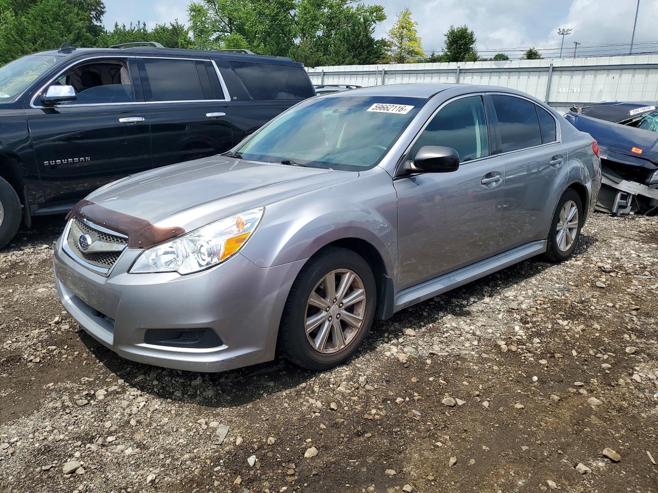 2010 Subaru Legacy 2.5i Premium Silver vin: 4S3BMCB63A3234181