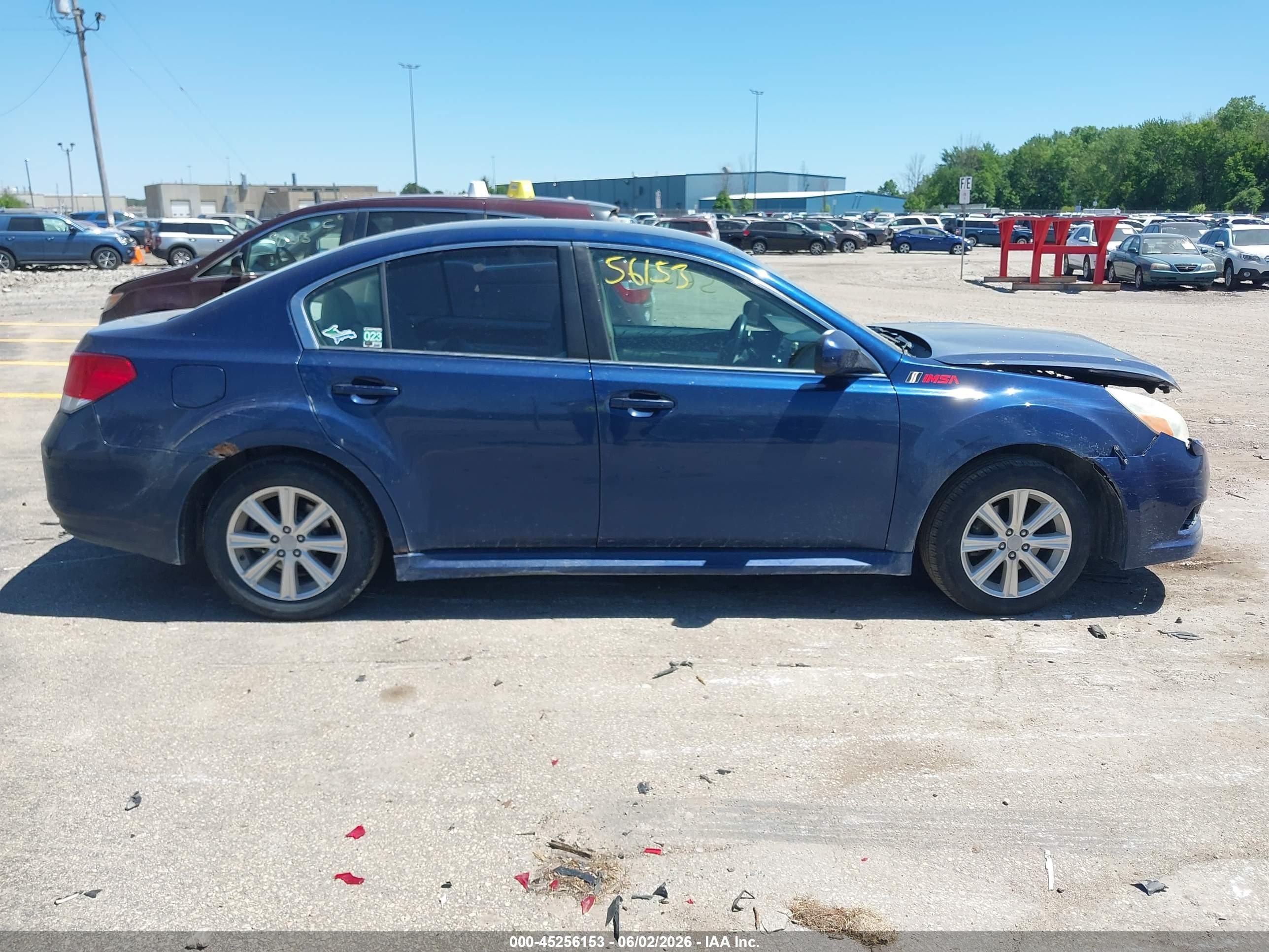 2010 Subaru Legacy 2.5i Premium Dark Blue vin: 4S3BMCB63A3245438