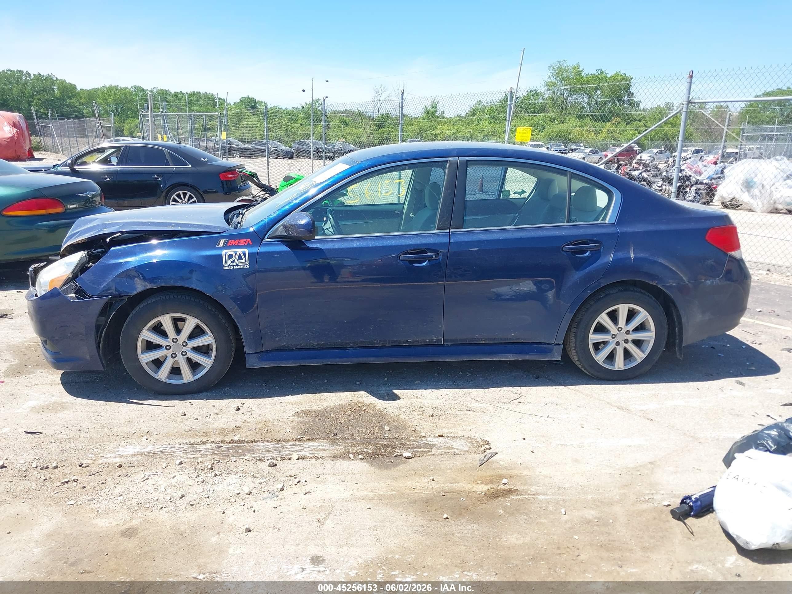 2010 Subaru Legacy 2.5i Premium Dark Blue vin: 4S3BMCB63A3245438
