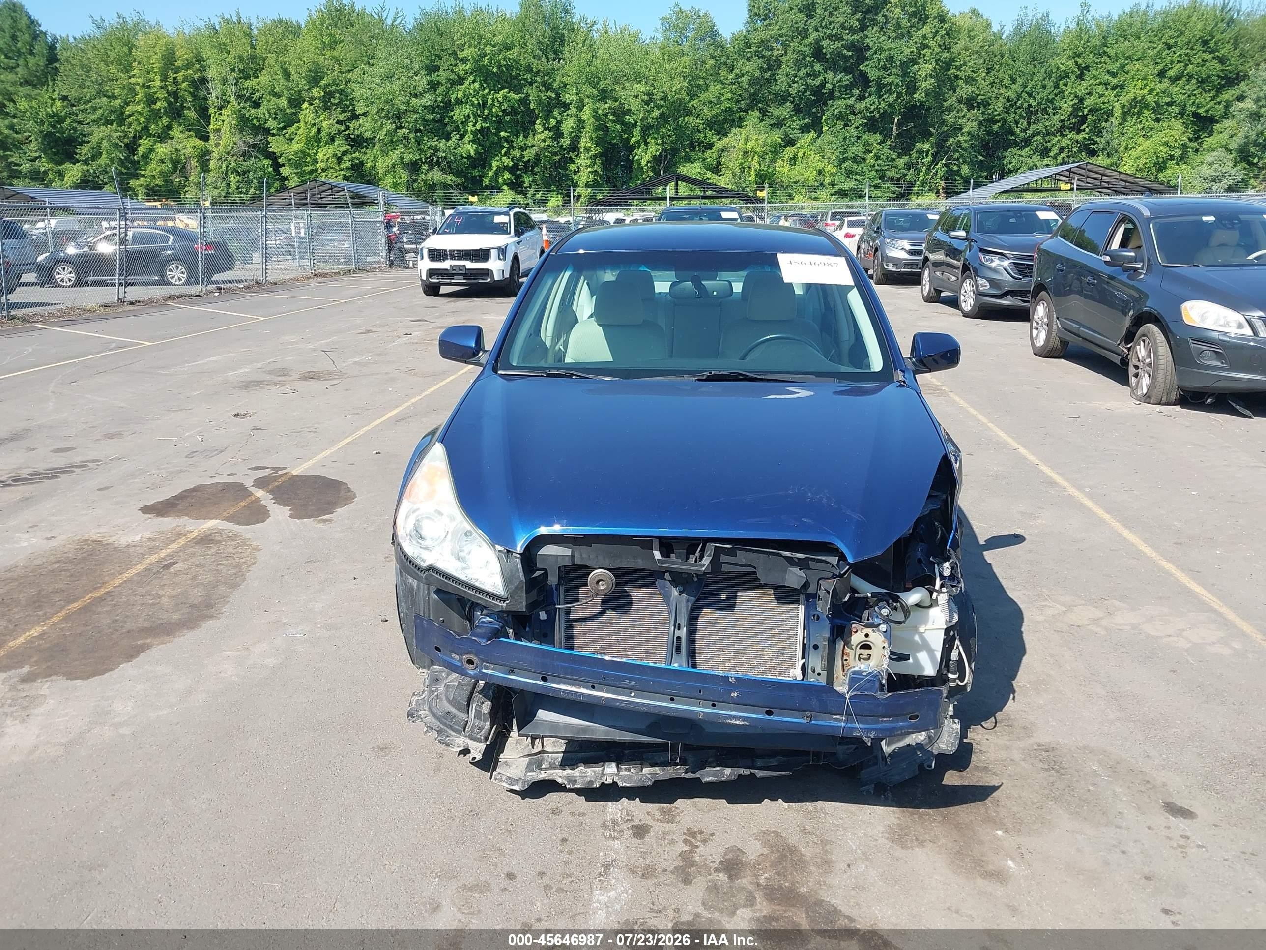 2011 Subaru Legacy 2.5i Premium Синий vin: 4S3BMCB63B3229595