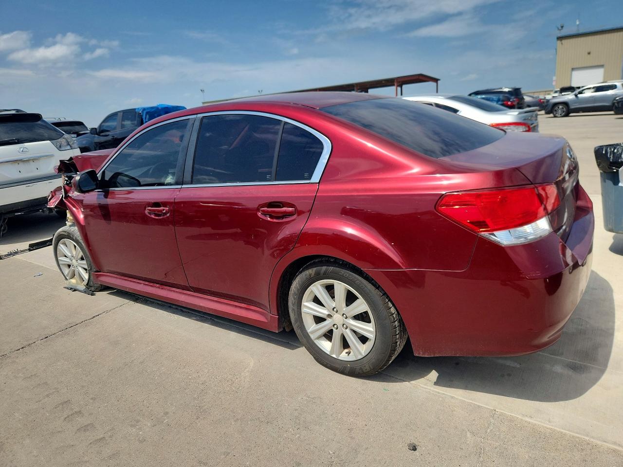 2012 Subaru Legacy 2.5i Premium Красный vin: 4S3BMCB6XC3030125