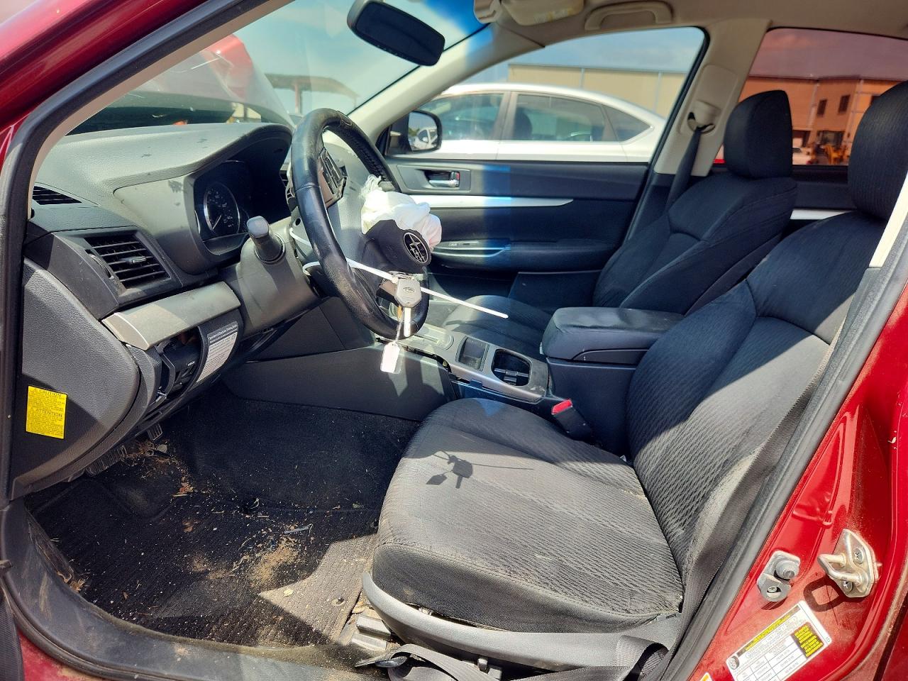 2012 Subaru Legacy 2.5i Premium Красный vin: 4S3BMCB6XC3030125
