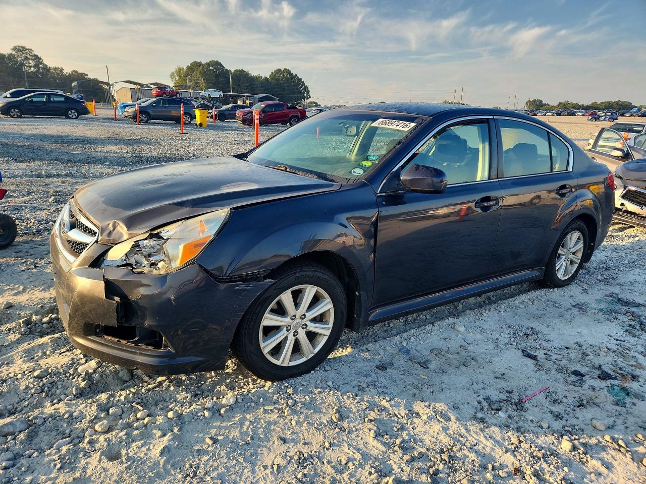 2011 Subaru Legacy 2.5i Premium Gray vin: 4S3BMCC60B3258292