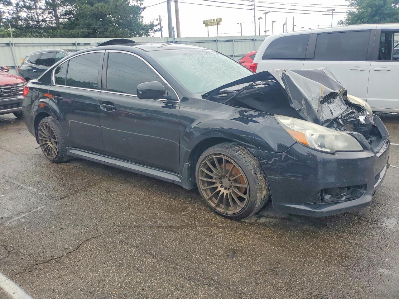 2013 Subaru Legacy 2.5i Premium Черный vin: 4S3BMCC60D3024320