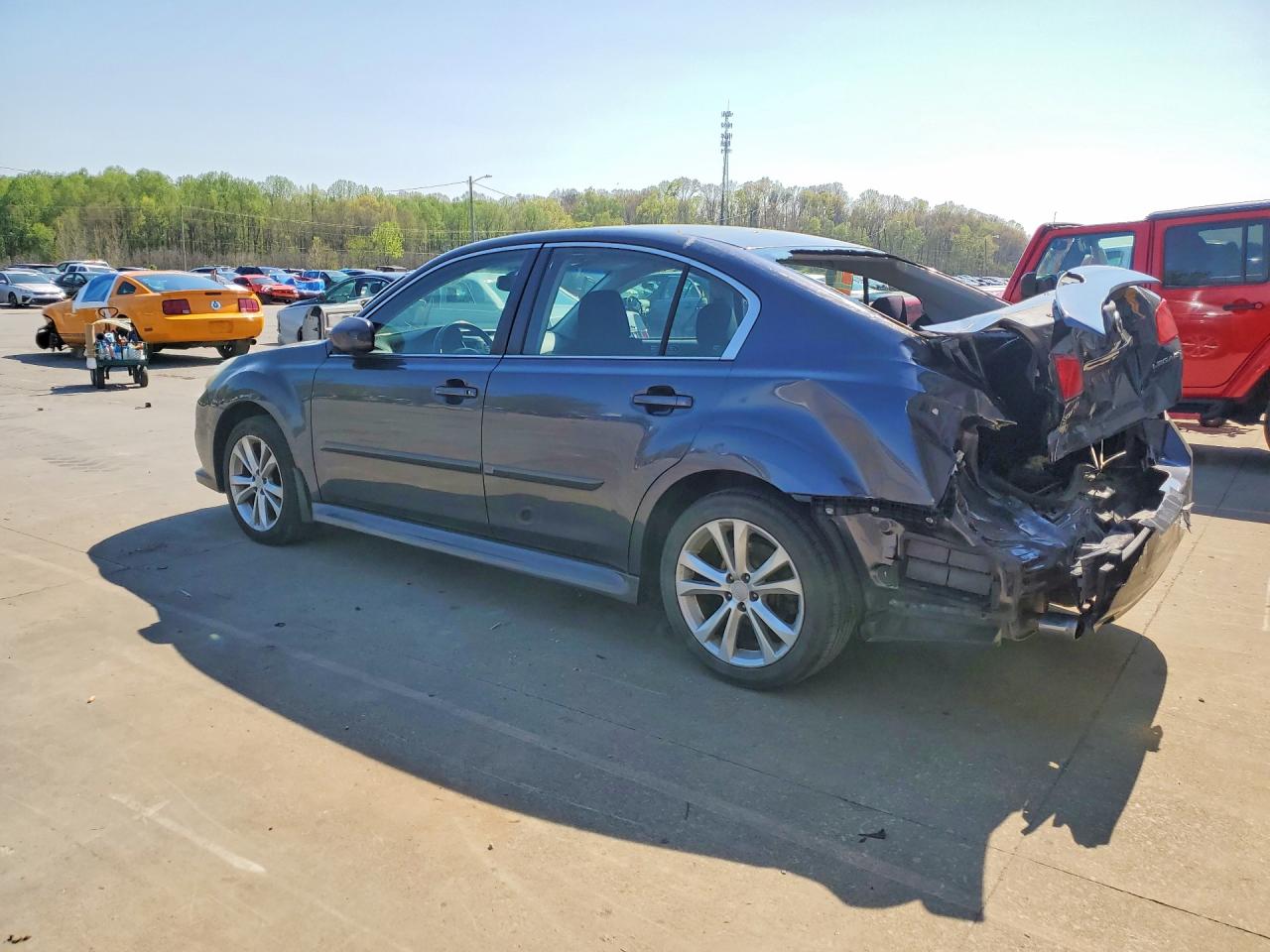 2013 Subaru Legacy 2.5i Premium Черный vin: 4S3BMCC60D3047306