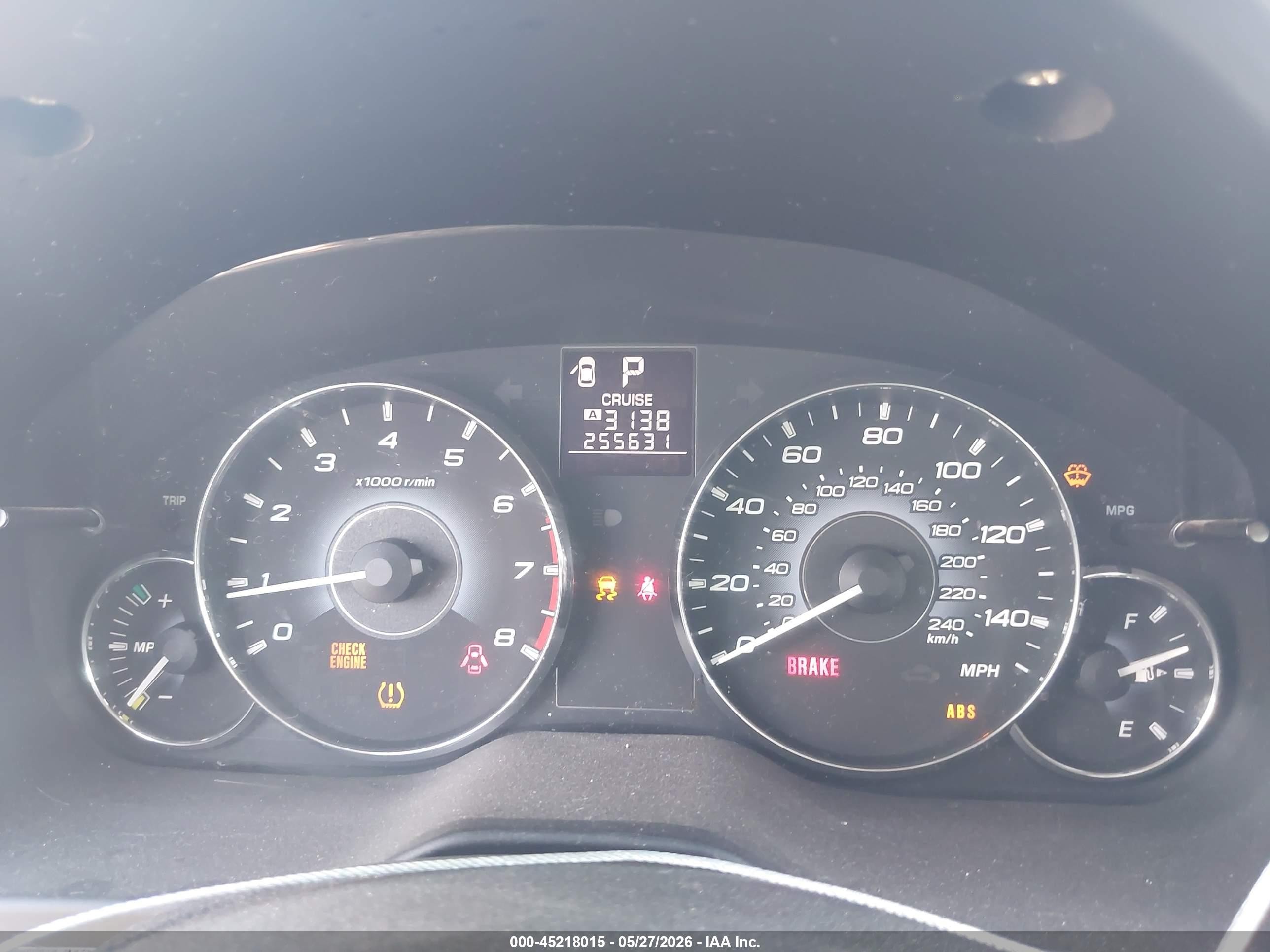 2010 Subaru Legacy 2.5i Premium Blue vin: 4S3BMCC61A3242357