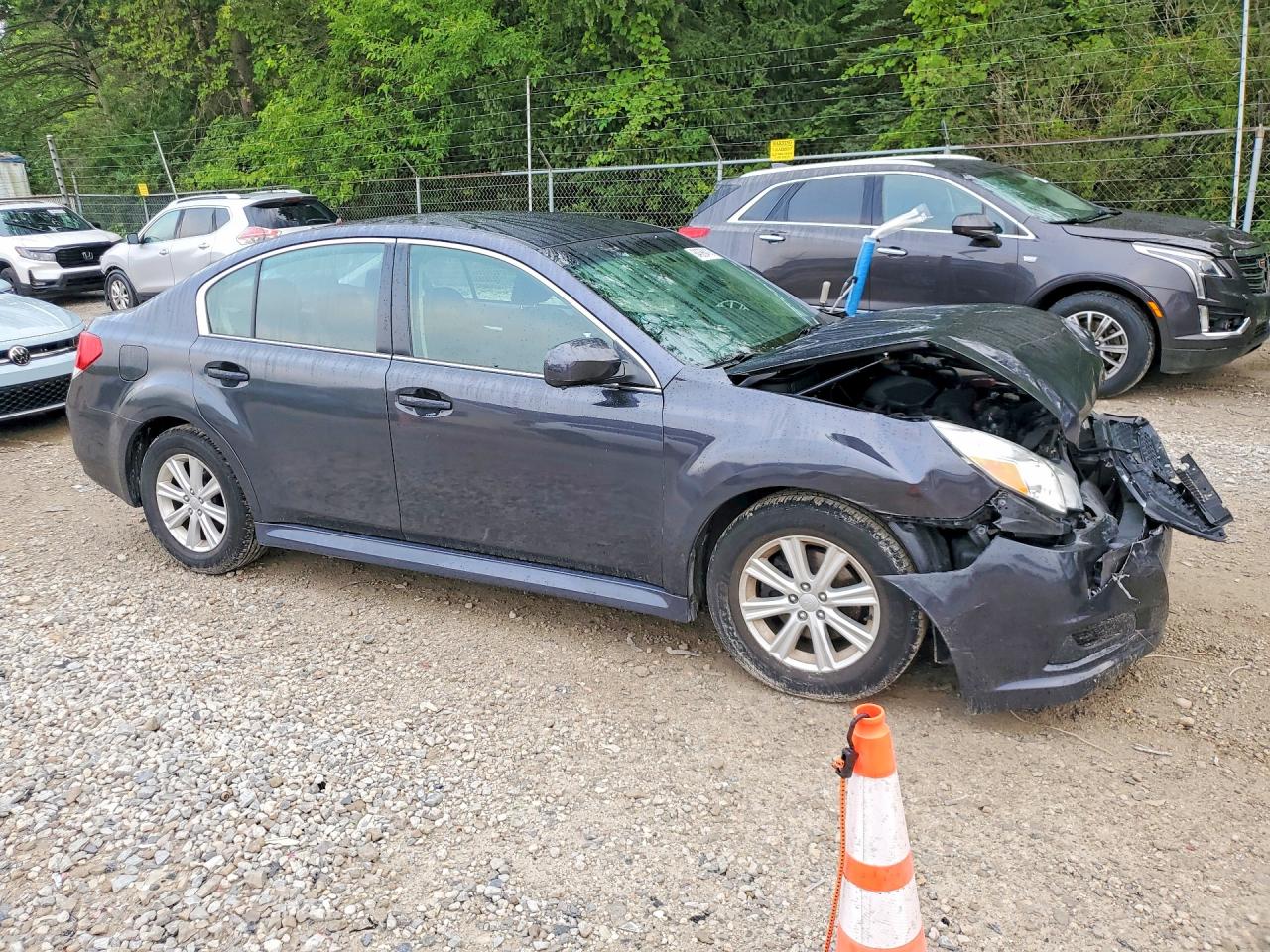 2011 Subaru Legacy 2.5i Premium Угольный vin: 4S3BMCC61B3214298