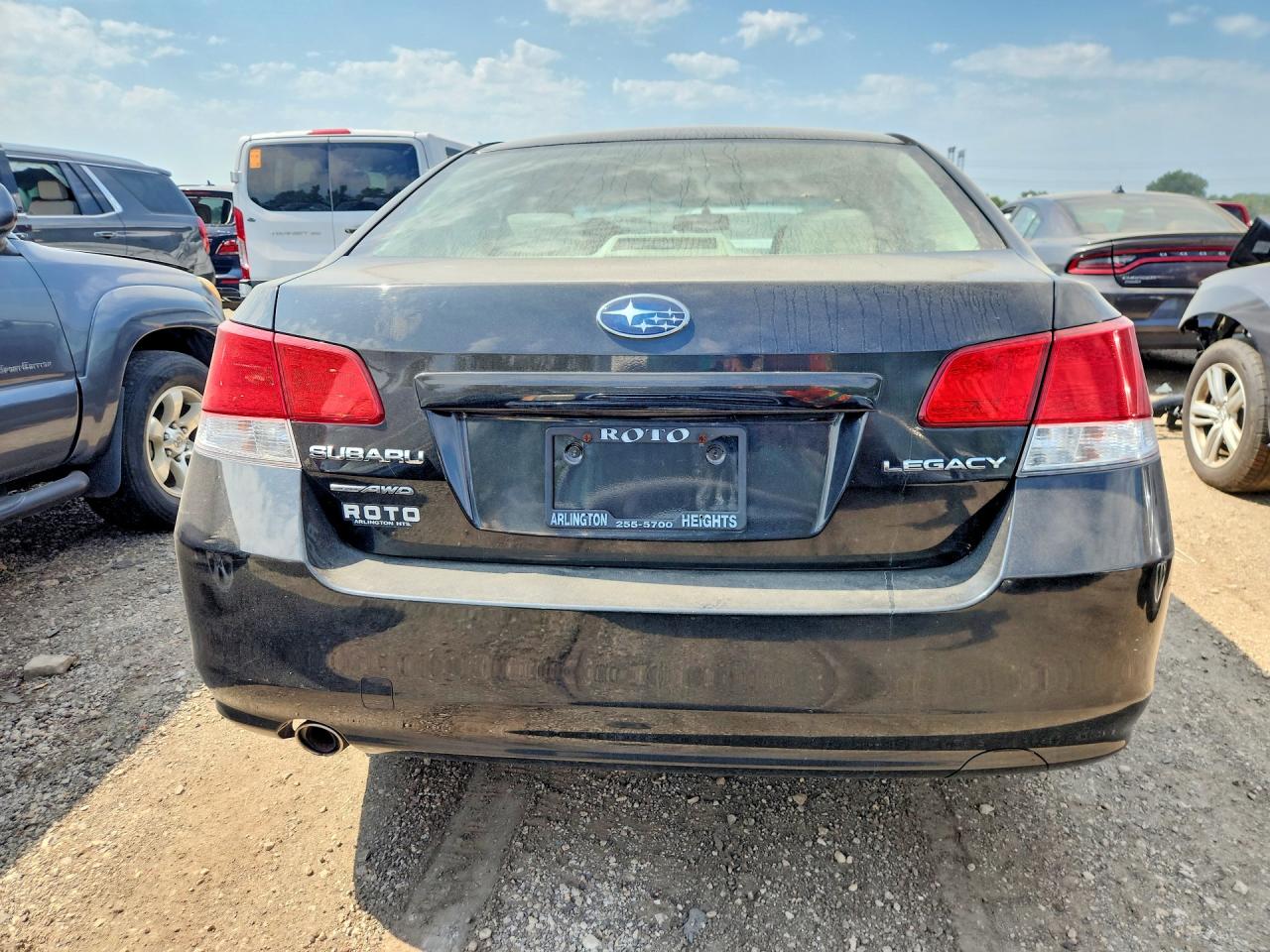 2011 Subaru Legacy 2.5i Premium Black vin: 4S3BMCC61B3262660