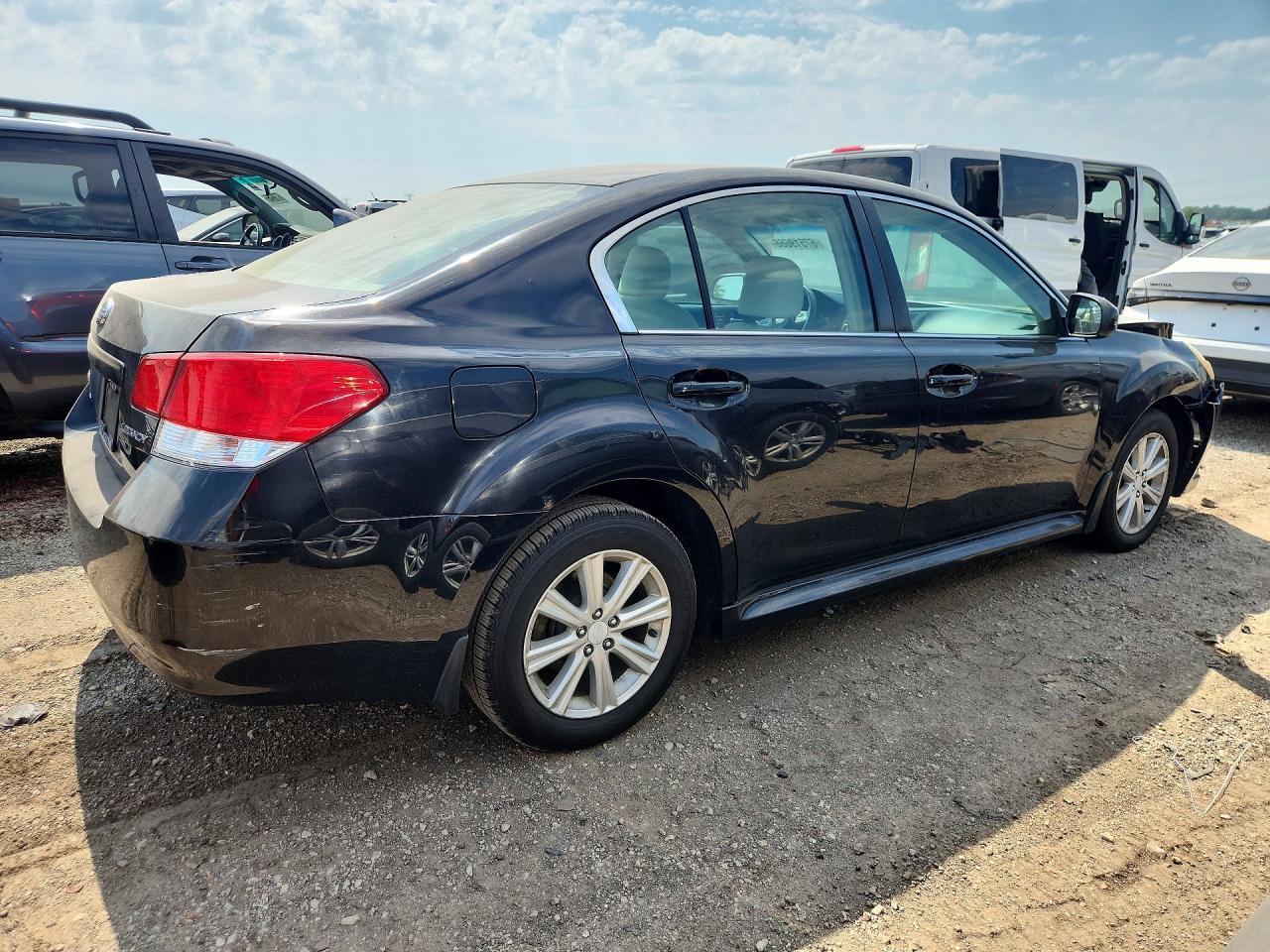 2011 Subaru Legacy 2.5i Premium Black vin: 4S3BMCC61B3262660