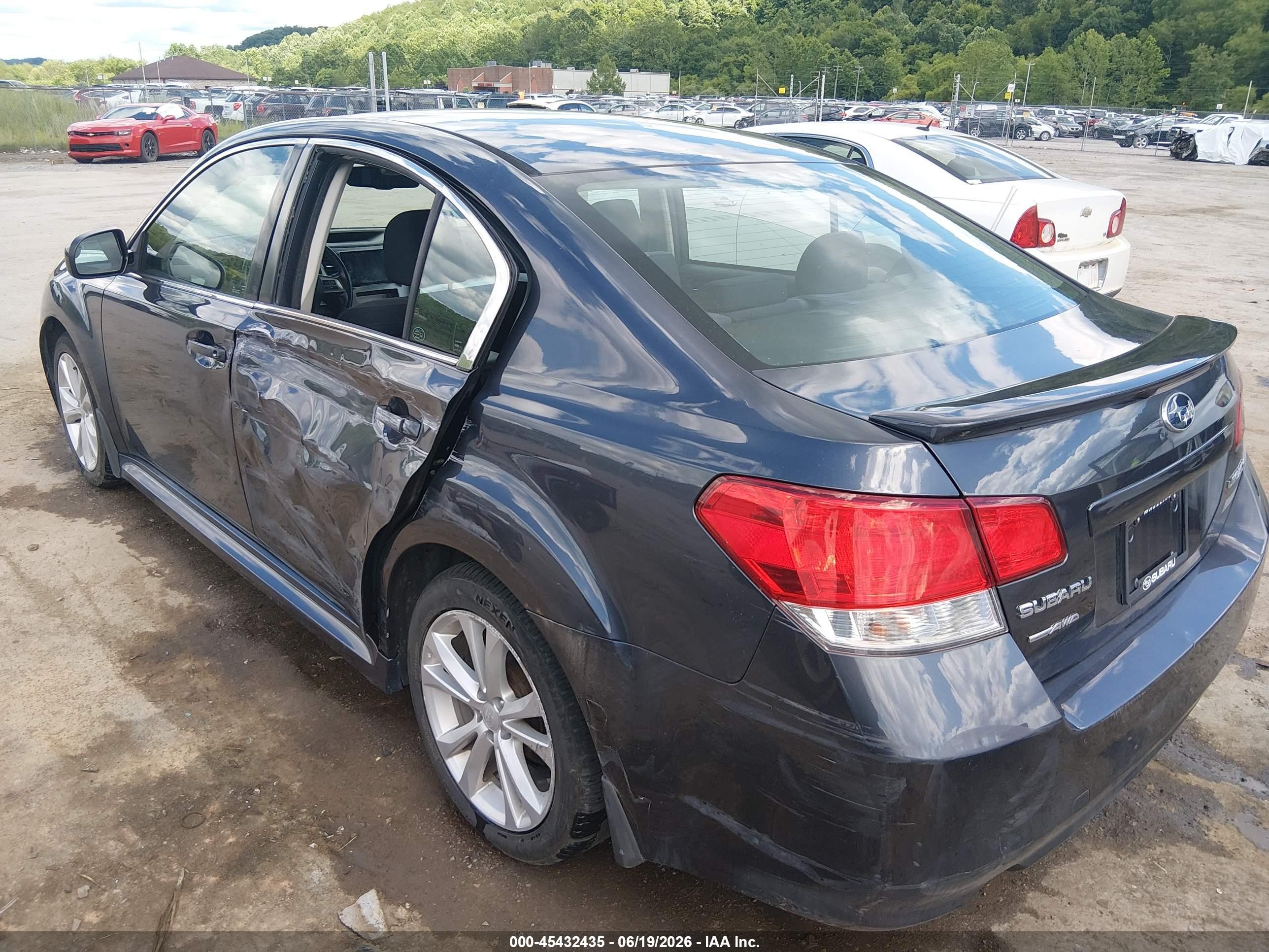 2013 Subaru Legacy 2.5i Premium Gray vin: 4S3BMCC61D3004349