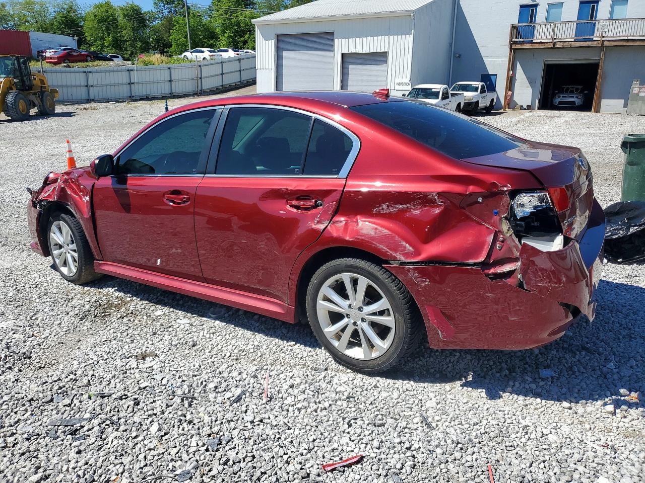 2014 Subaru Legacy 2.5i Premium Burgundy vin: 4S3BMCC61E3005115