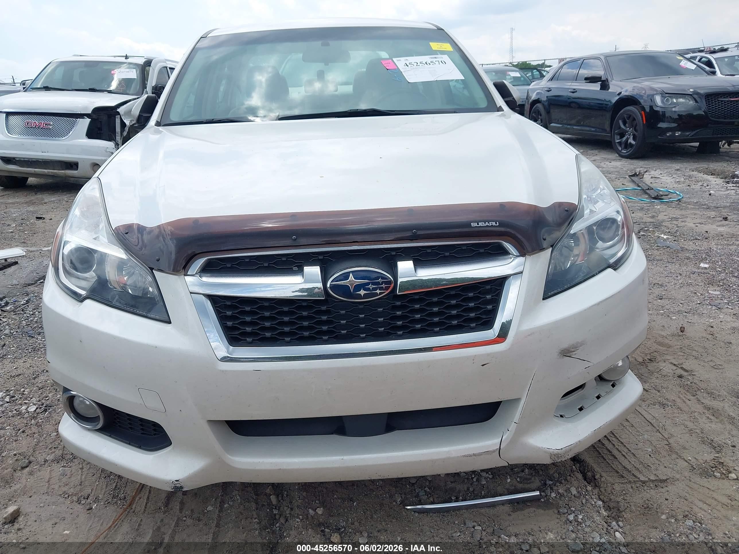 2014 Subaru Legacy 2.5i Premium White vin: 4S3BMCC61E3006765