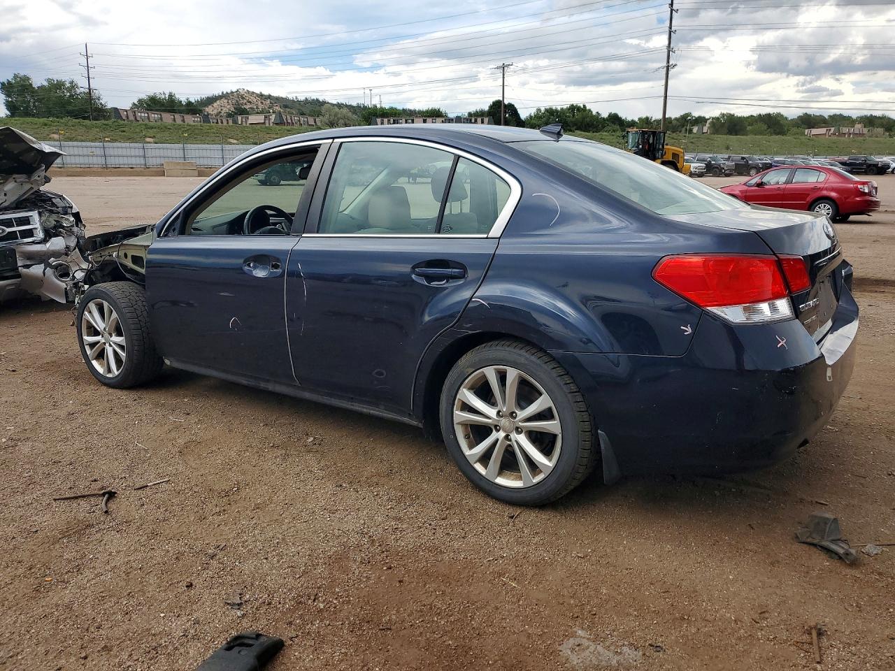2014 Subaru Legacy 2.5i Premium Blue vin: 4S3BMCC61E3011433