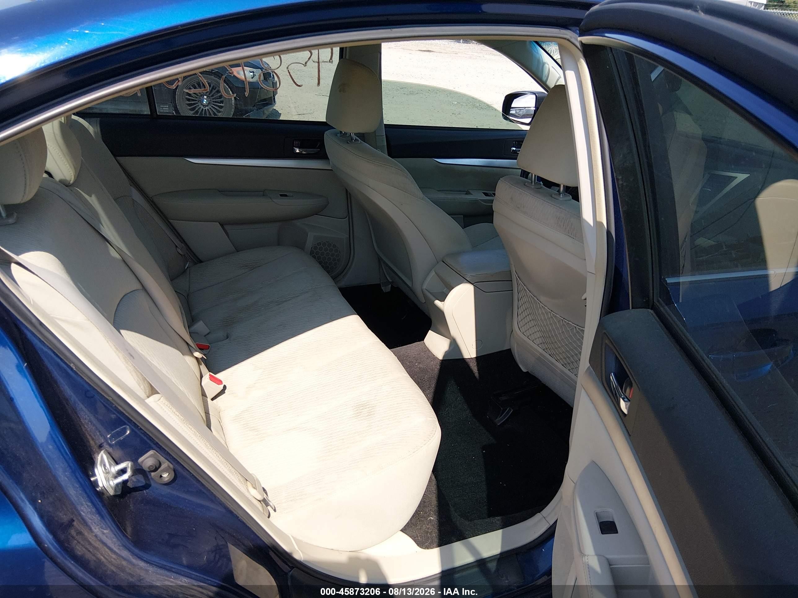 2011 Subaru Legacy 2.5i Premium Blue vin: 4S3BMCC62B3222801