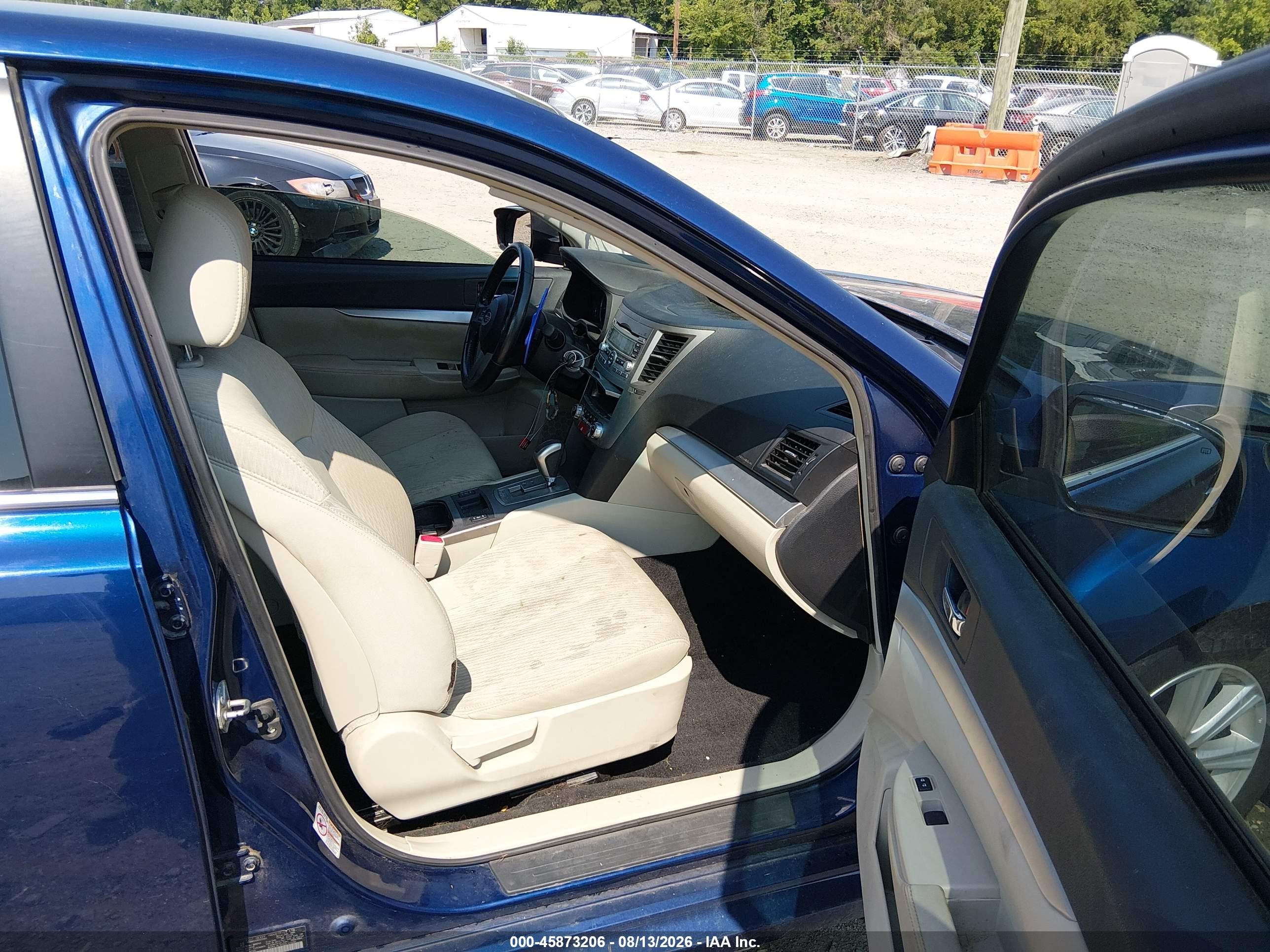 2011 Subaru Legacy 2.5i Premium Blue vin: 4S3BMCC62B3222801
