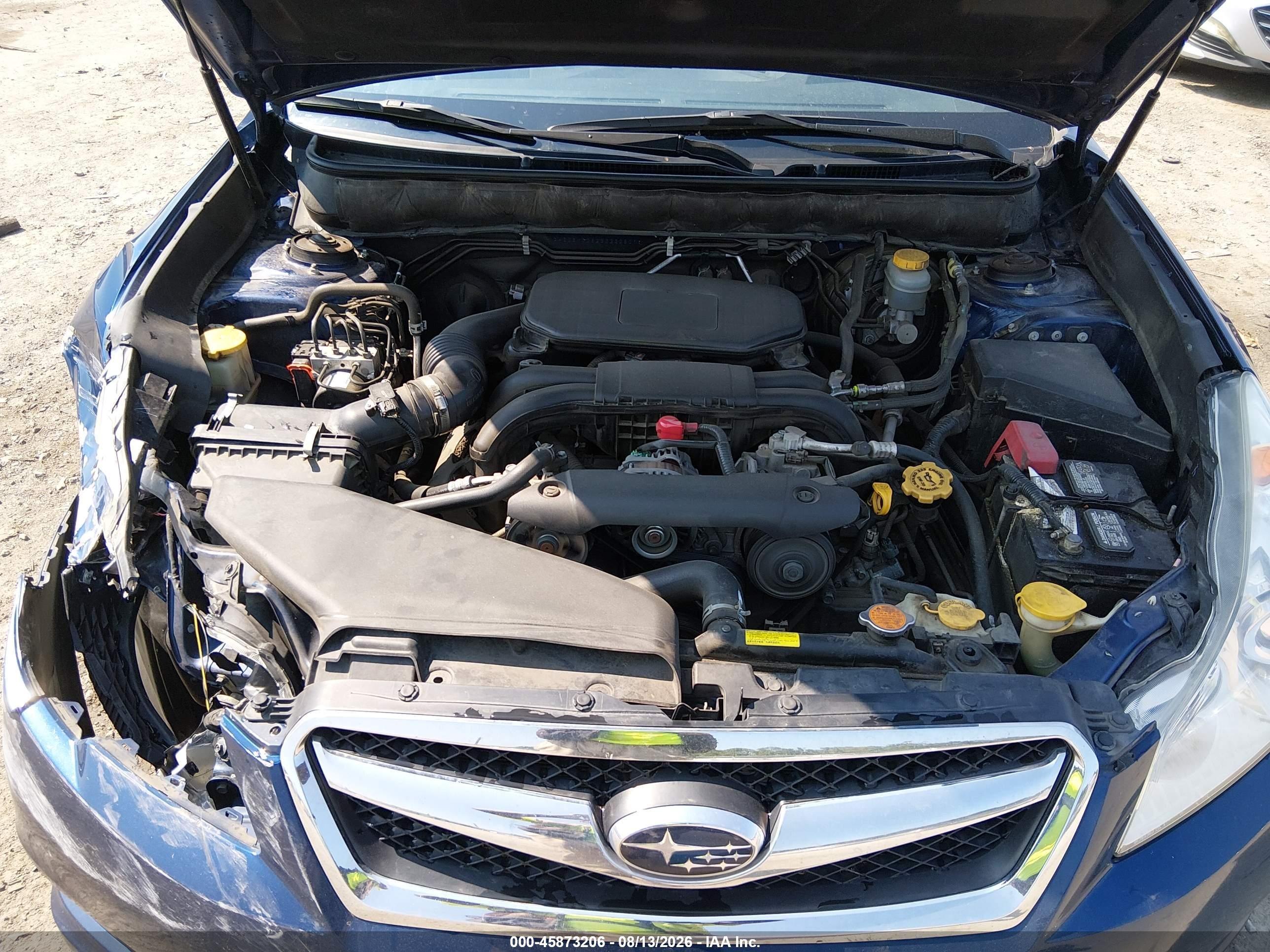 2011 Subaru Legacy 2.5i Premium Blue vin: 4S3BMCC62B3222801