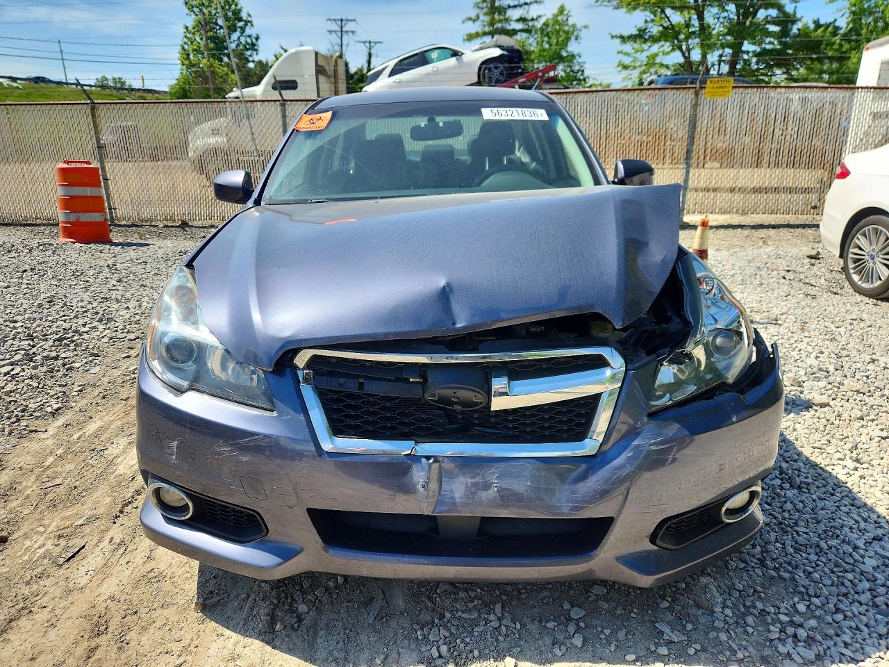 2014 Subaru Legacy 2.5i Premium Gray vin: 4S3BMCC62E3032534