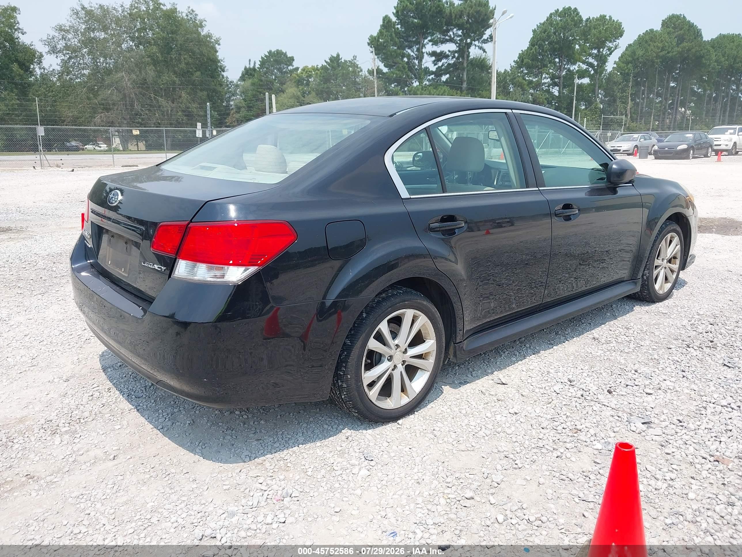 2013 Subaru Legacy 2.5i Premium Black vin: 4S3BMCC63D3038924