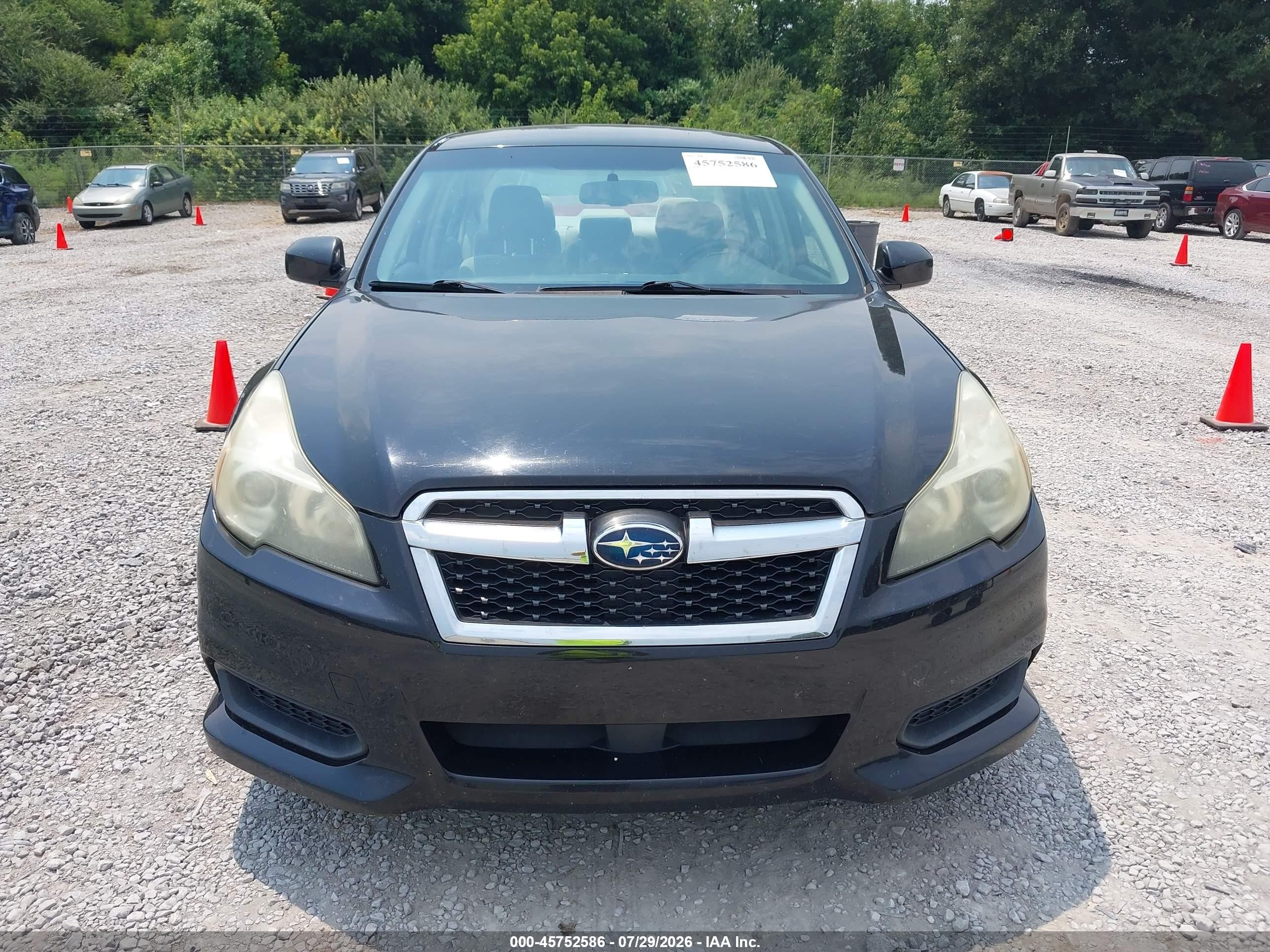 2013 Subaru Legacy 2.5i Premium Black vin: 4S3BMCC63D3038924