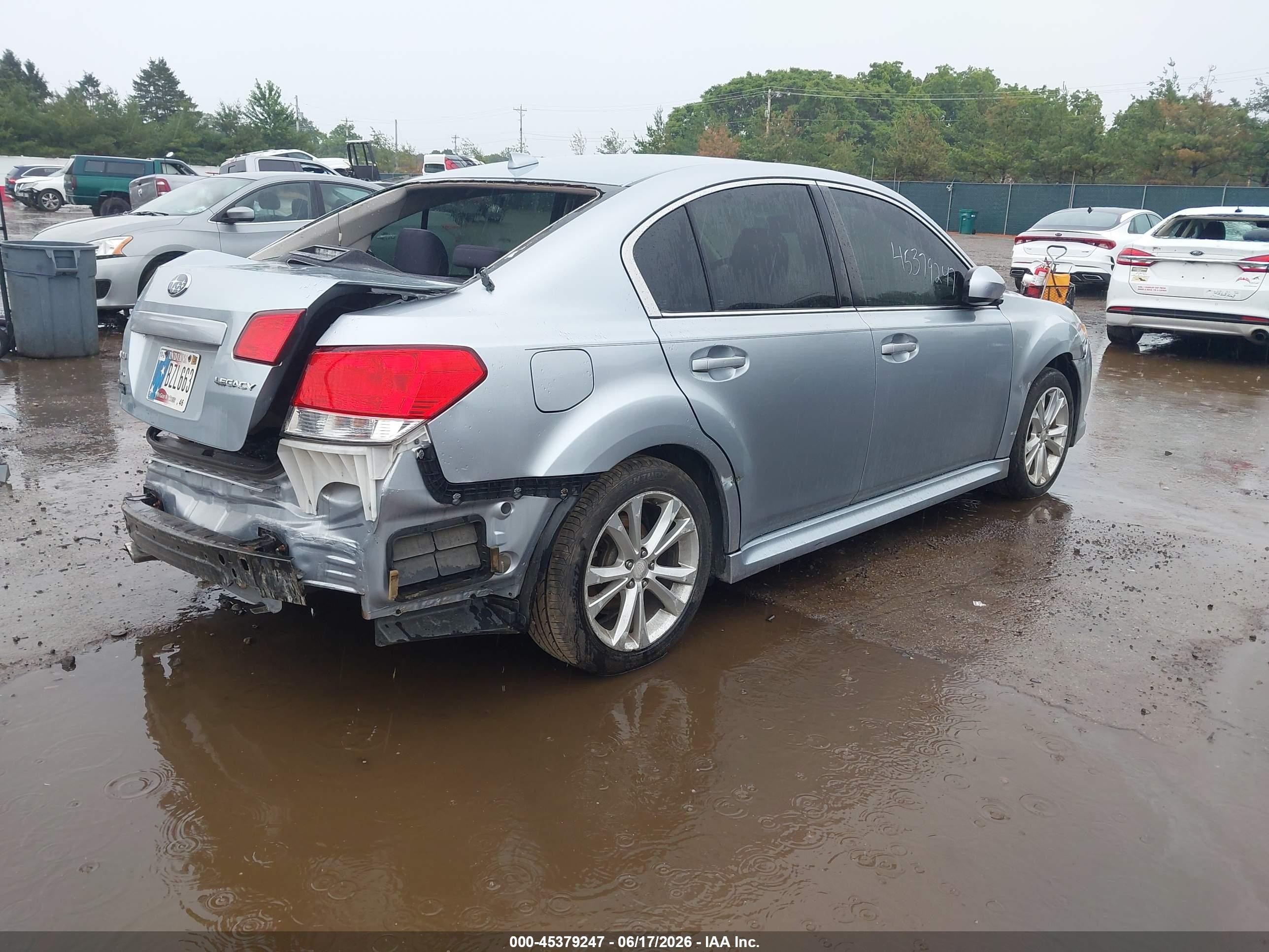 2014 Subaru Legacy 2.5i Premium Silver vin: 4S3BMCC63E3010641