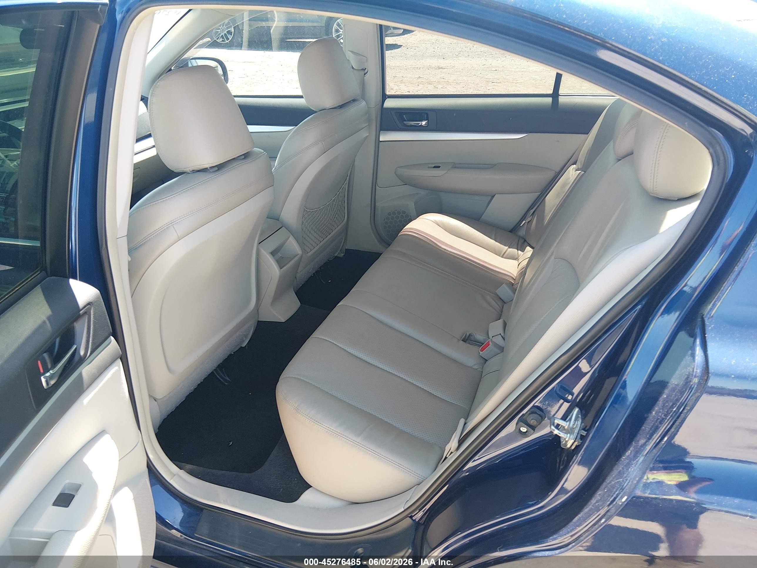 2010 Subaru Legacy 2.5i Premium Blue vin: 4S3BMCC64A3227724