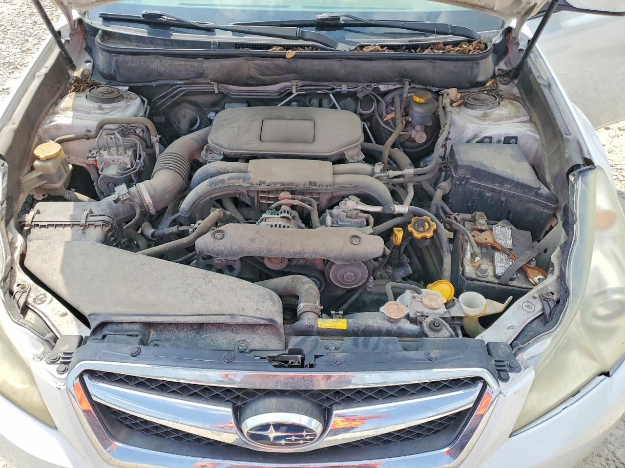2011 Subaru Legacy 2.5i Premium White vin: 4S3BMCC64B3254844