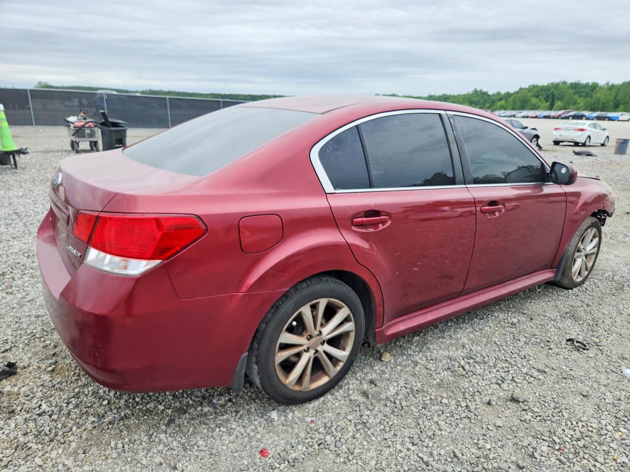 2013 Subaru Legacy 2.5i Premium Burgundy vin: 4S3BMCC64D3023297
