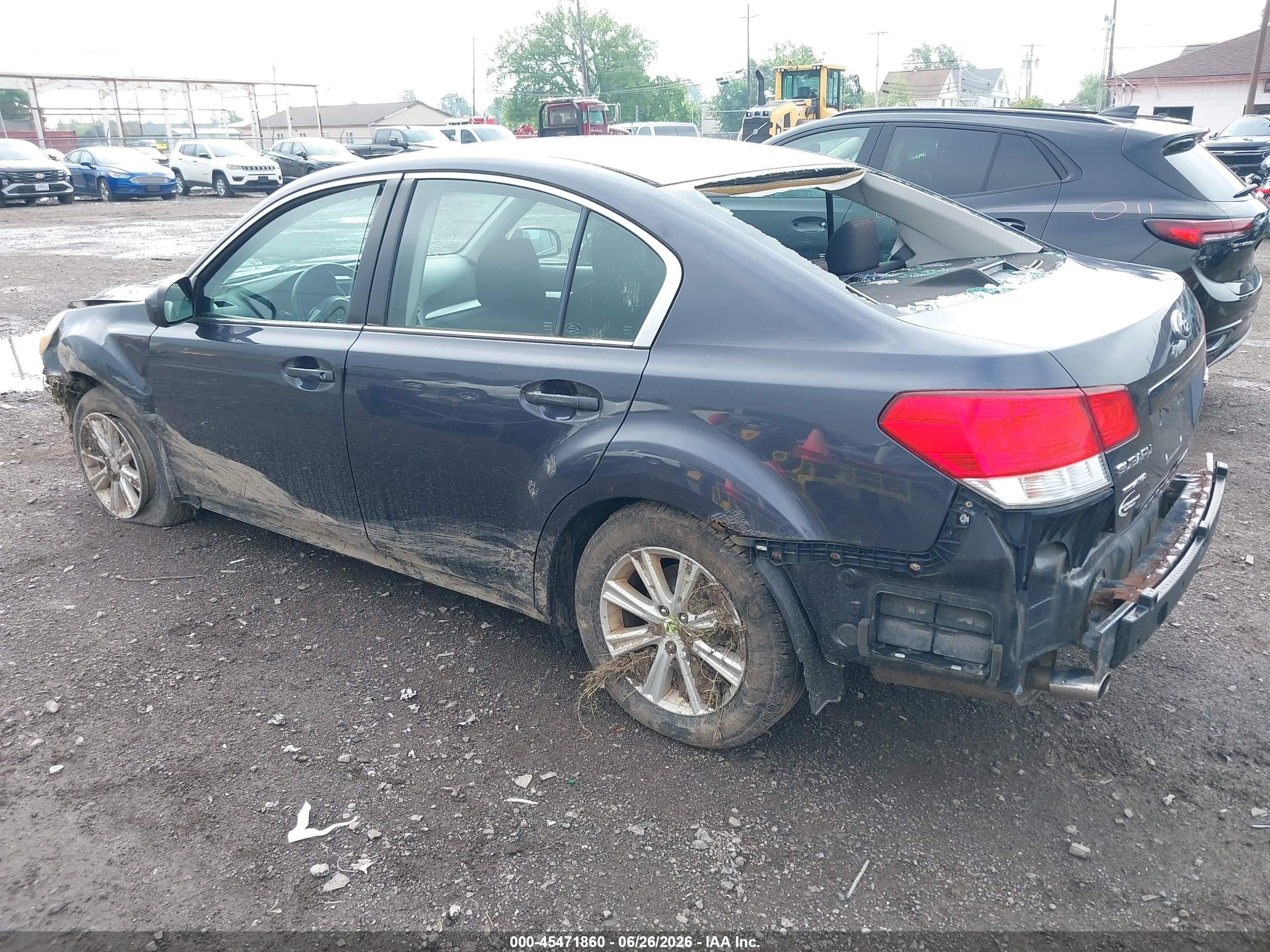 2010 Subaru Legacy 2.5i Premium Gray vin: 4S3BMCC65A3234925