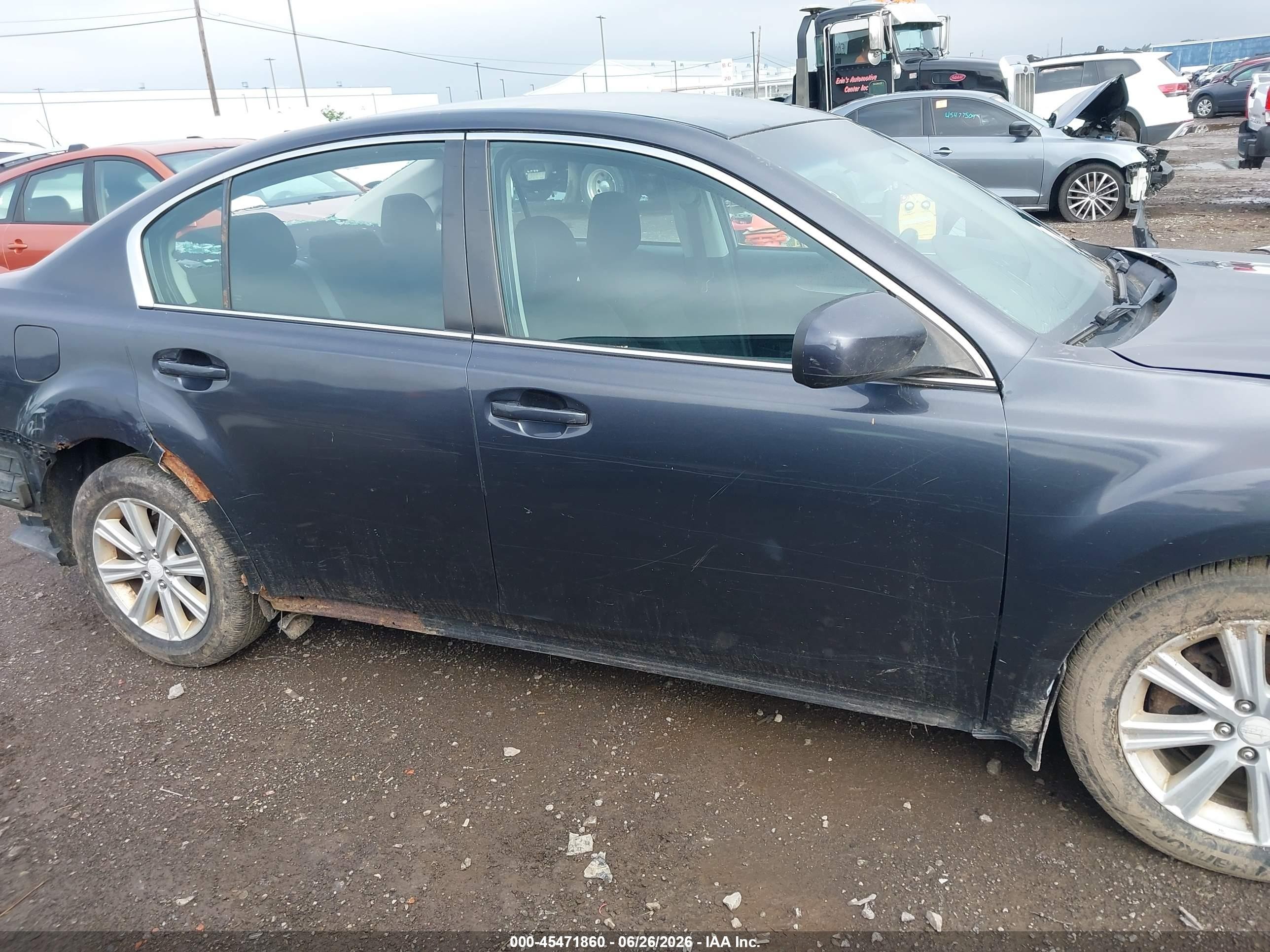 2010 Subaru Legacy 2.5i Premium Gray vin: 4S3BMCC65A3234925