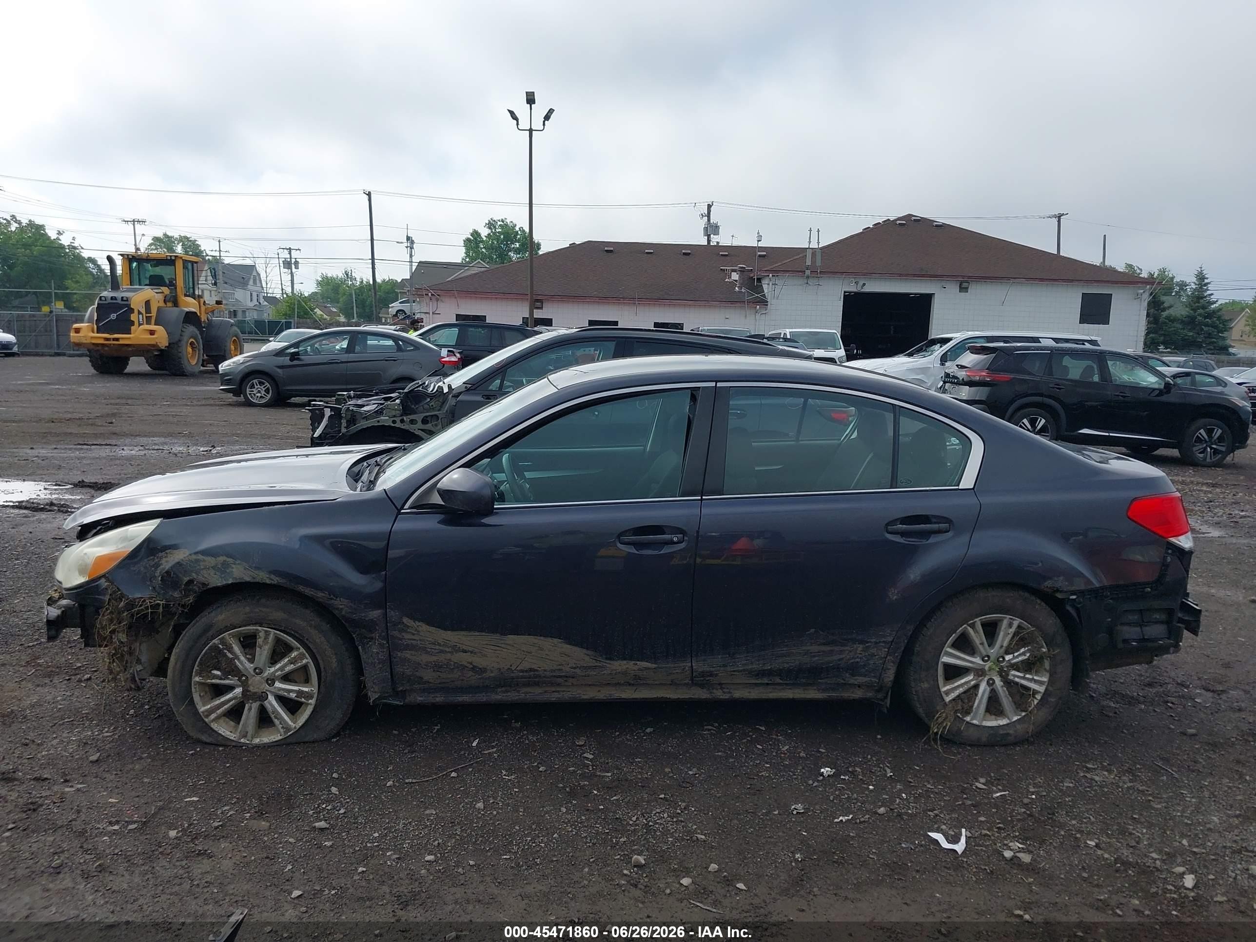 2010 Subaru Legacy 2.5i Premium Gray vin: 4S3BMCC65A3234925