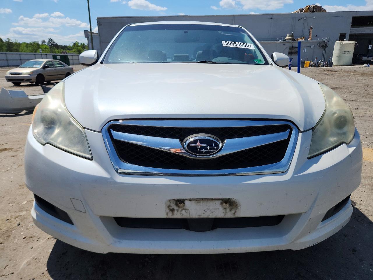 2012 Subaru Legacy 2.5i Premium Белый vin: 4S3BMCC65C3027311