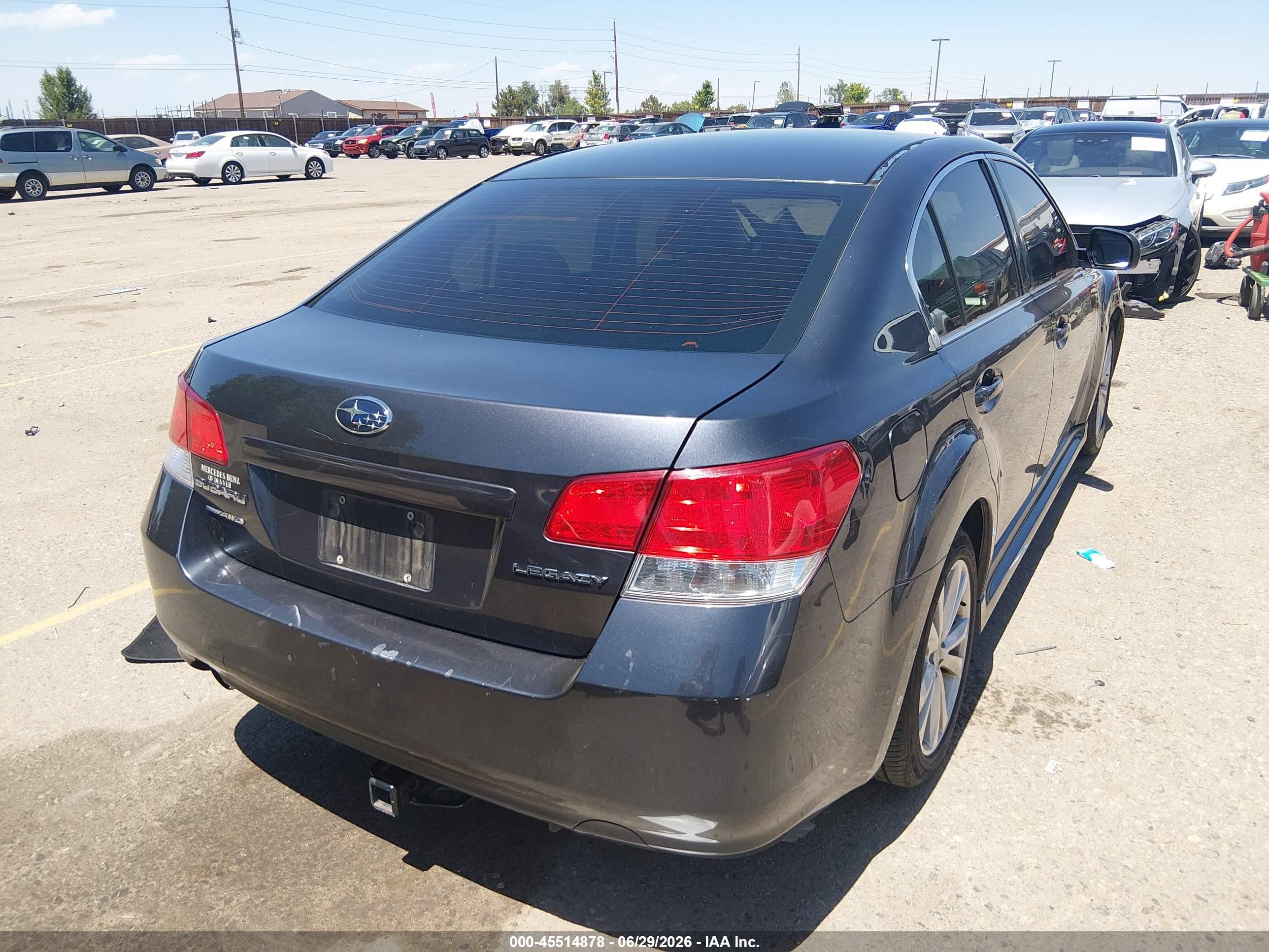 2013 Subaru Legacy 2.5i Premium Gray vin: 4S3BMCC65D3012180