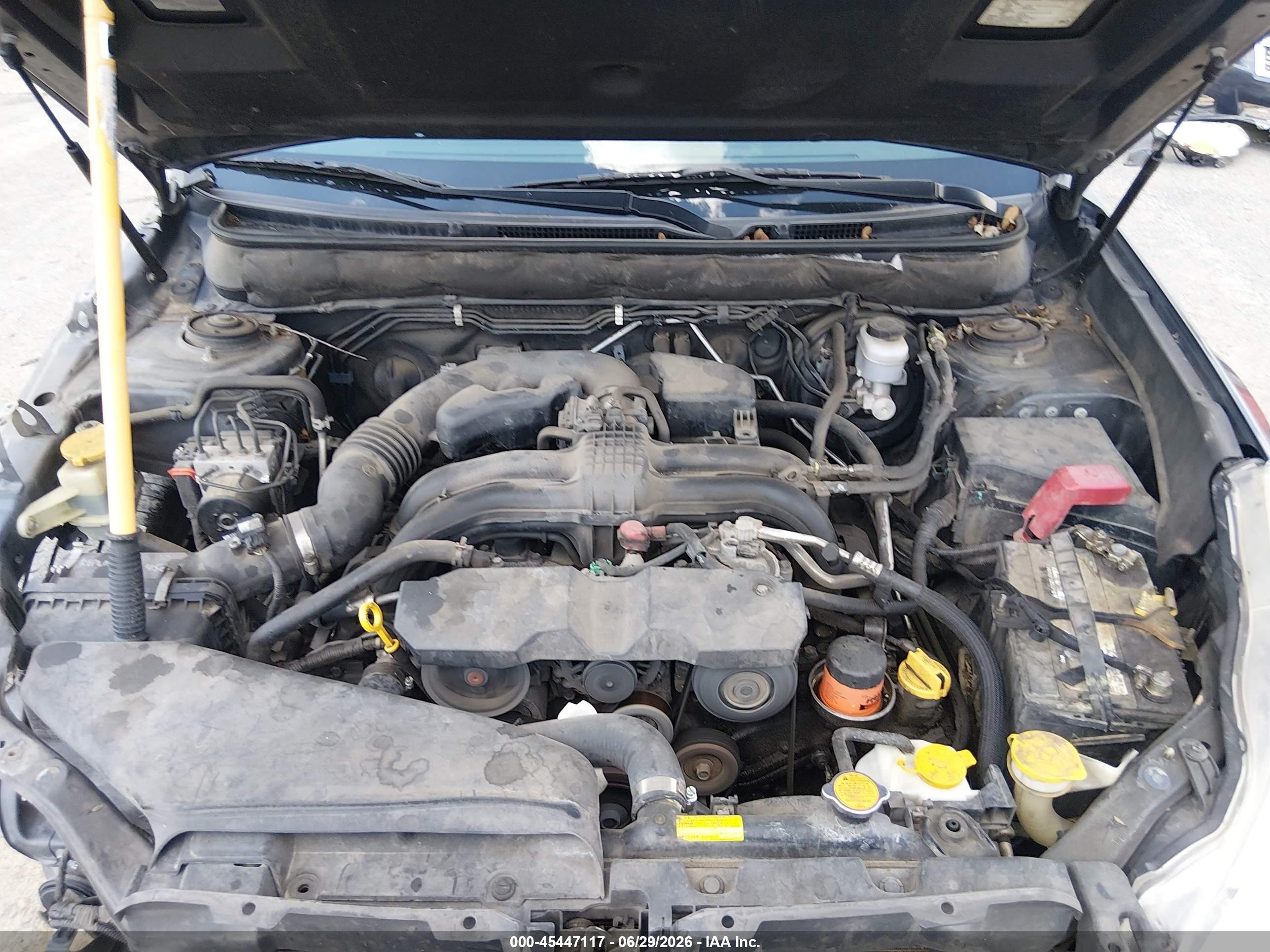 2013 Subaru Legacy 2.5i Premium Синий vin: 4S3BMCC65D3017492