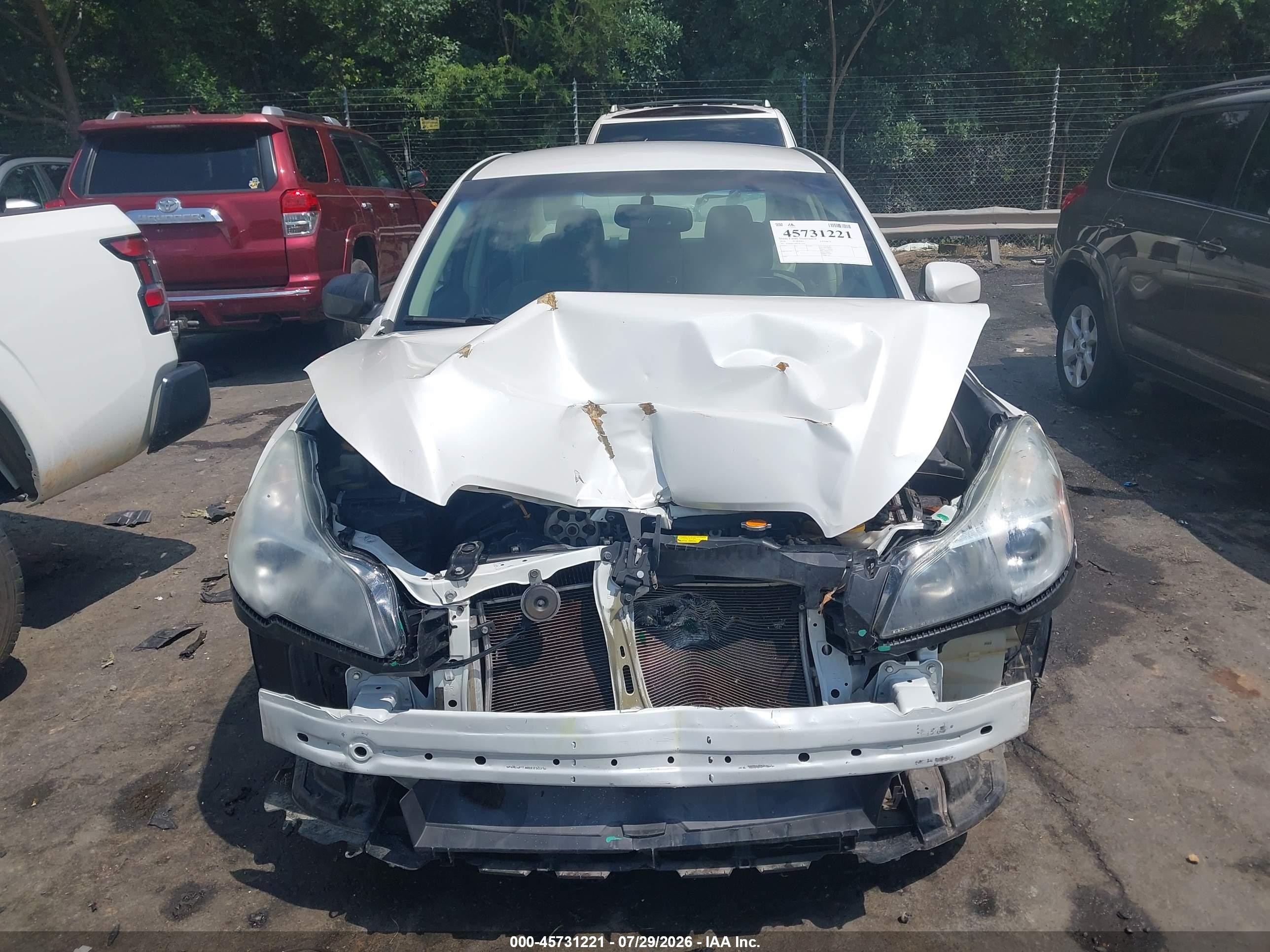 2014 Subaru Legacy 2.5i Premium White vin: 4S3BMCC65E3015260
