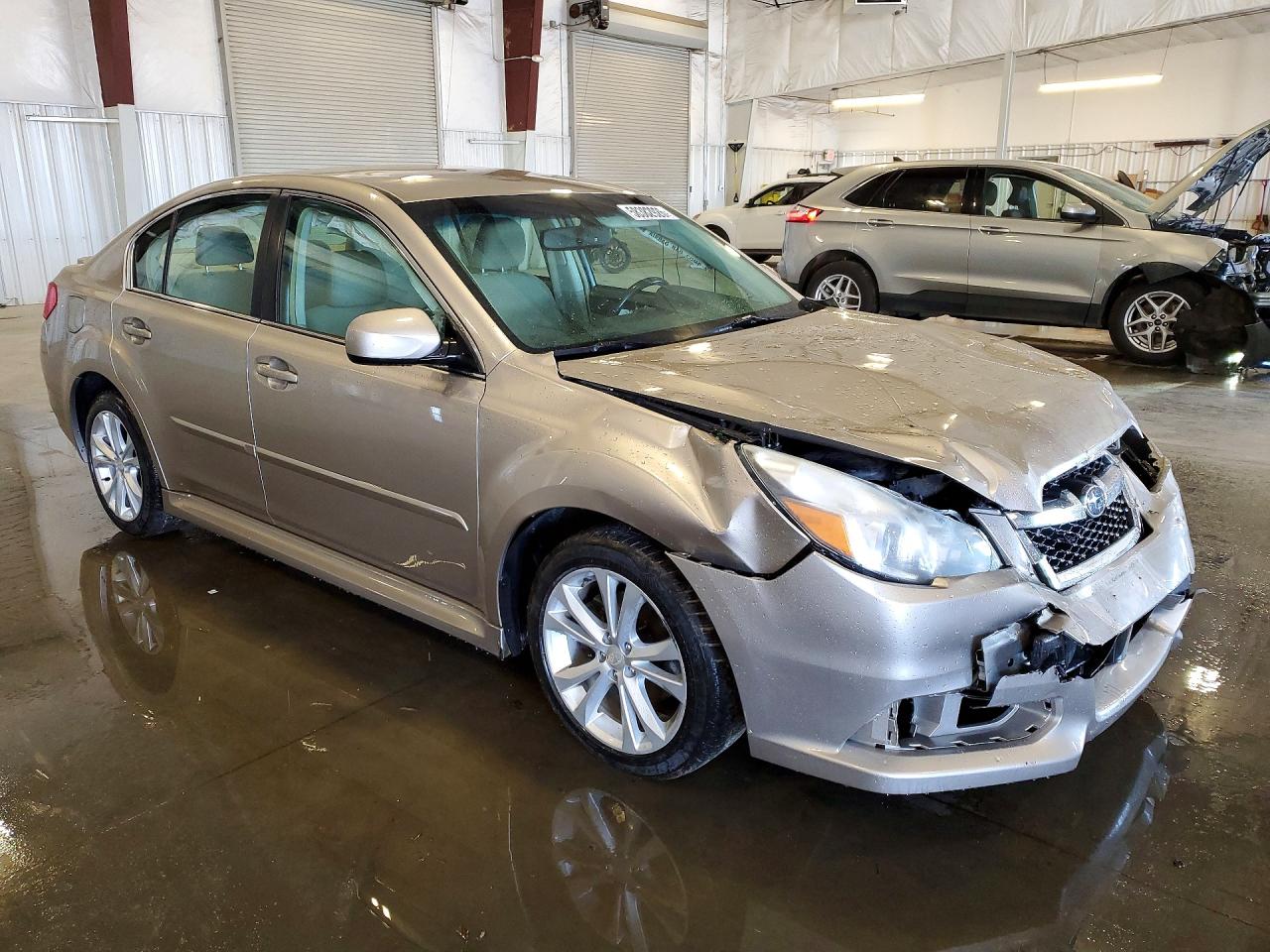 2014 Subaru Legacy 2.5i Premium Желто-коричневый vin: 4S3BMCC65E3035301