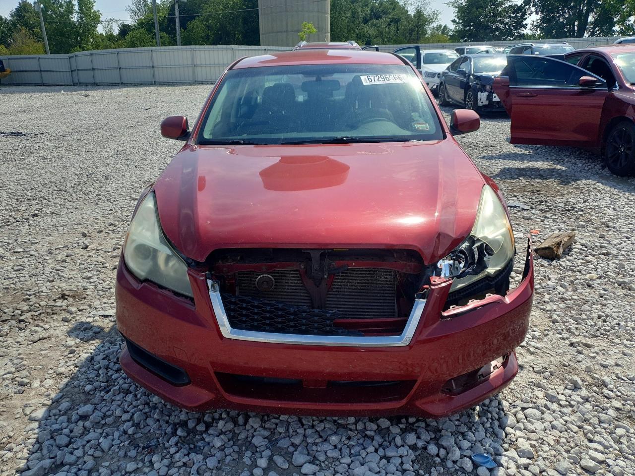 2013 Subaru Legacy 2.5i Premium Red vin: 4S3BMCC66D3022698