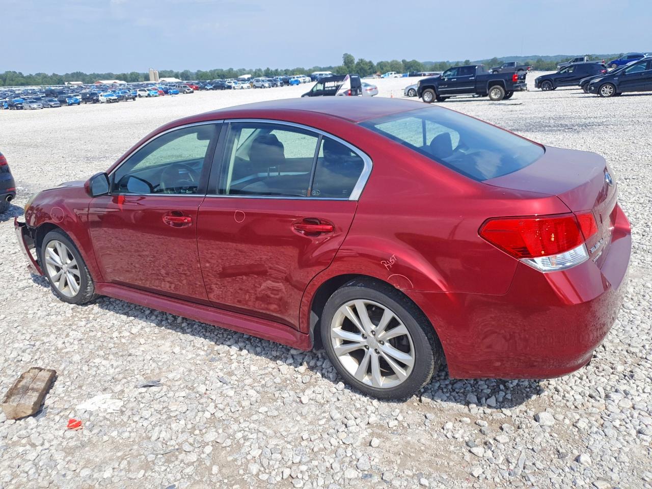 2013 Subaru Legacy 2.5i Premium Red vin: 4S3BMCC66D3022698