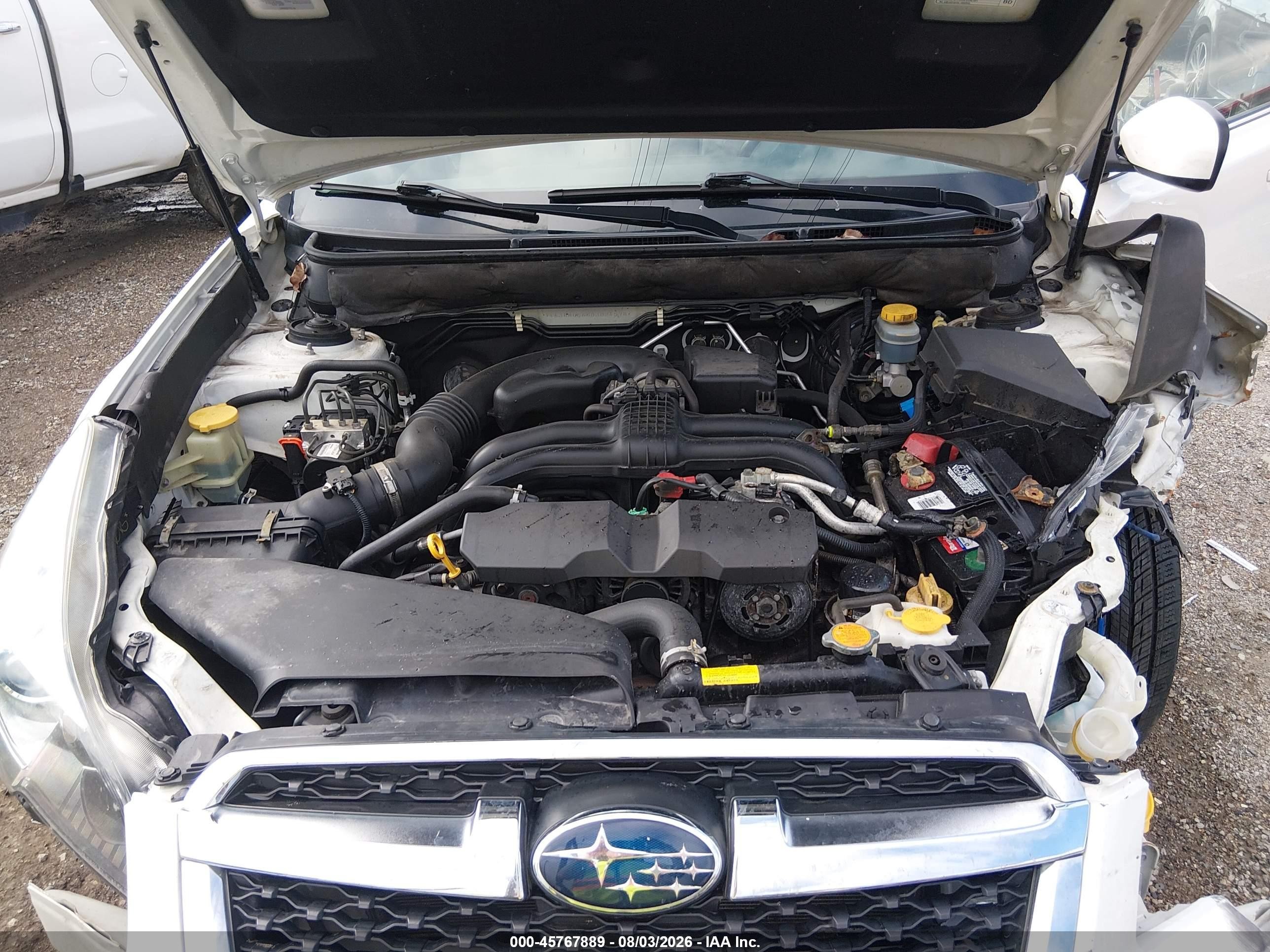 2013 Subaru Legacy 2.5i Premium White vin: 4S3BMCC66D3024578
