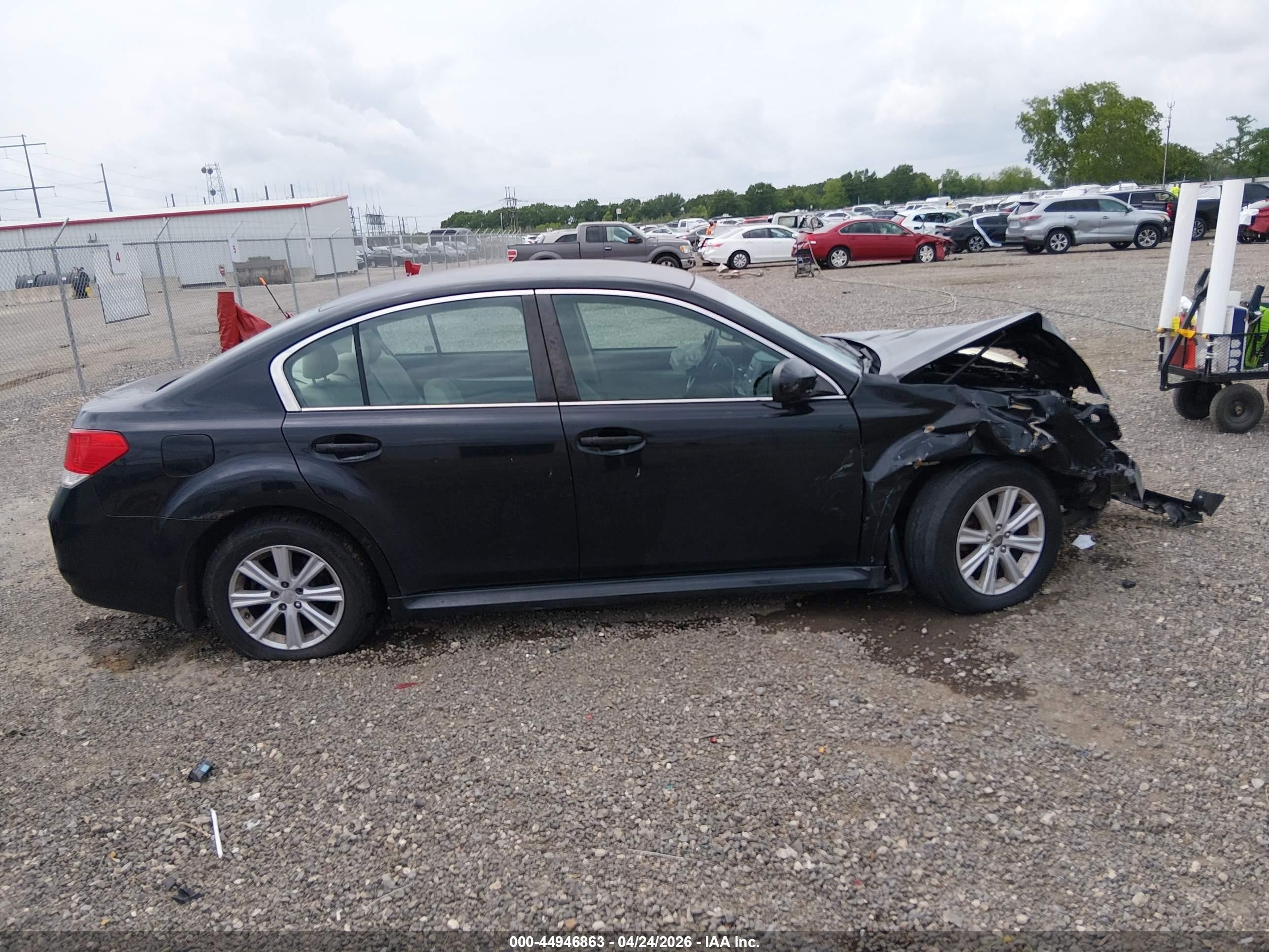 2010 Subaru Legacy 2.5i Premium Black vin: 4S3BMCC67A3227068