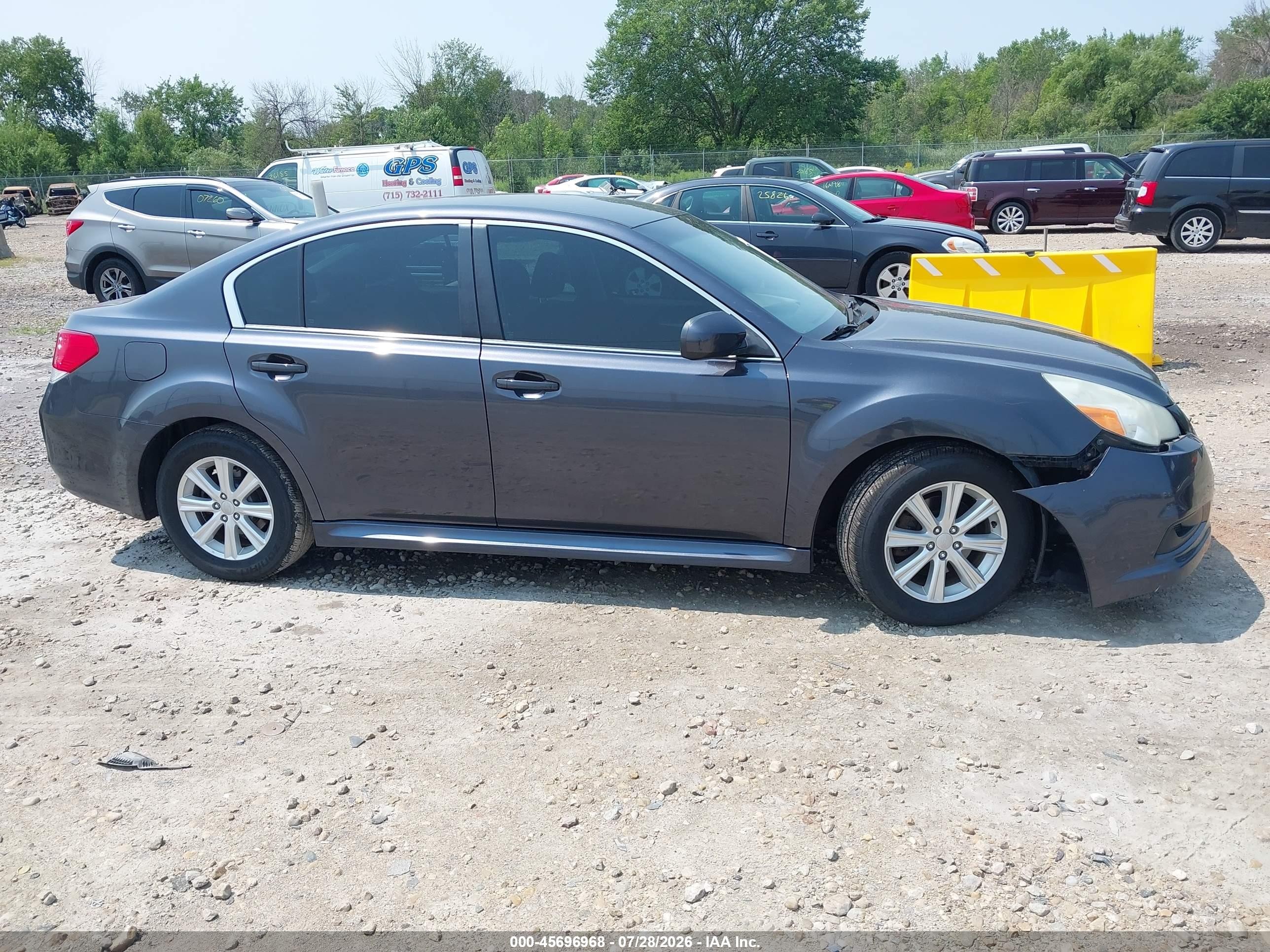 2011 Subaru Legacy 2.5i Premium Blue vin: 4S3BMCC67B3221630