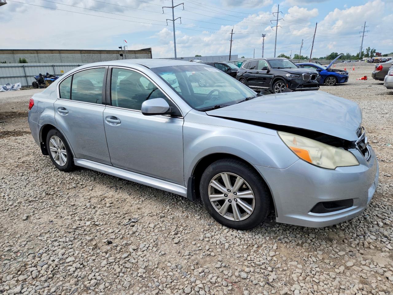 2012 Subaru Legacy 2.5i Premium Silver vin: 4S3BMCC67C3017797
