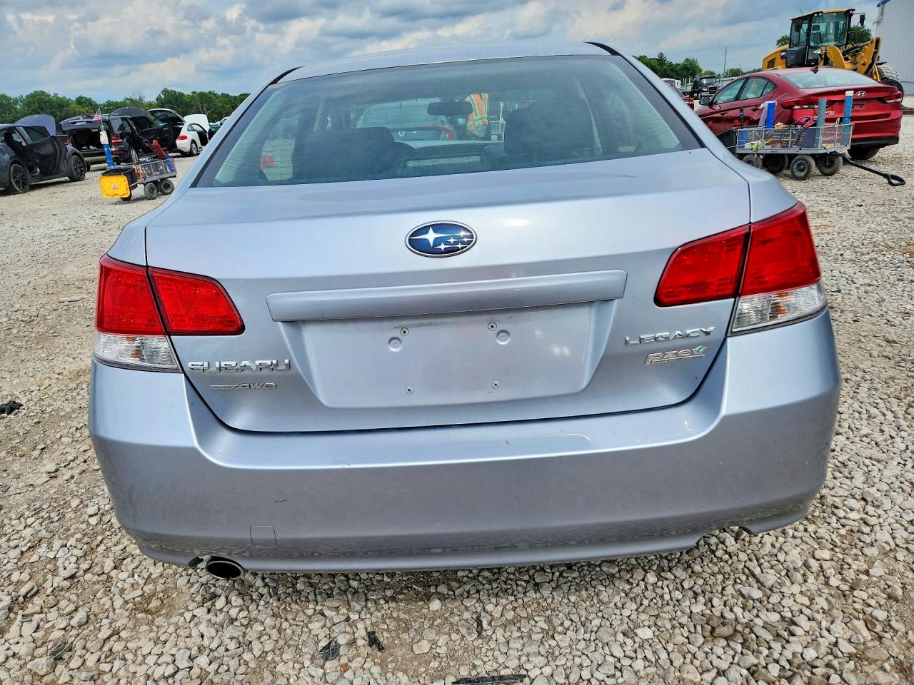 2012 Subaru Legacy 2.5i Premium Silver vin: 4S3BMCC67C3017797